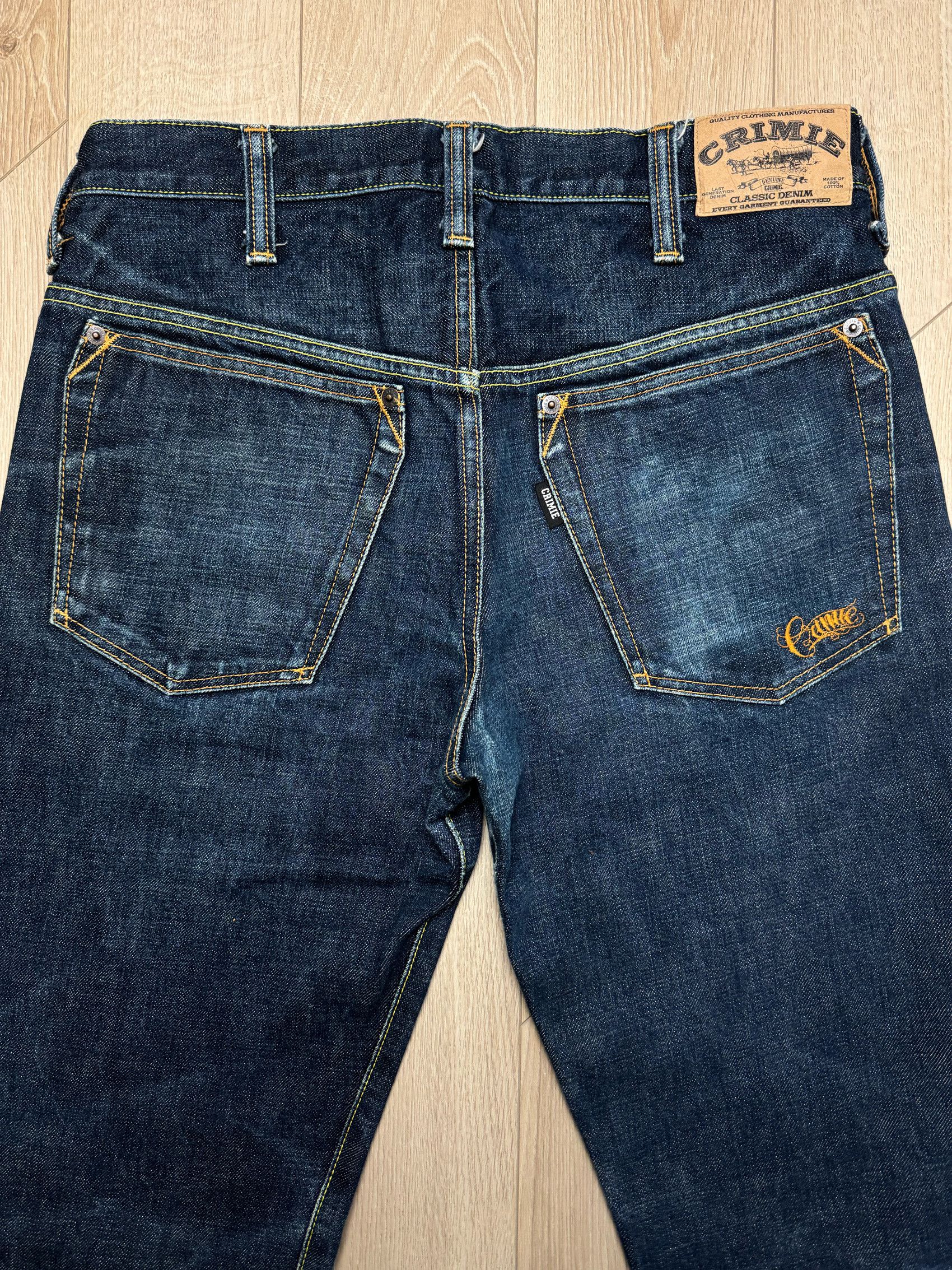 Japanese Brand CRIMIE CXXX-PT03 W31 x L31 Japanese selvedge jeans Size US 31 - 8 Thumbnail