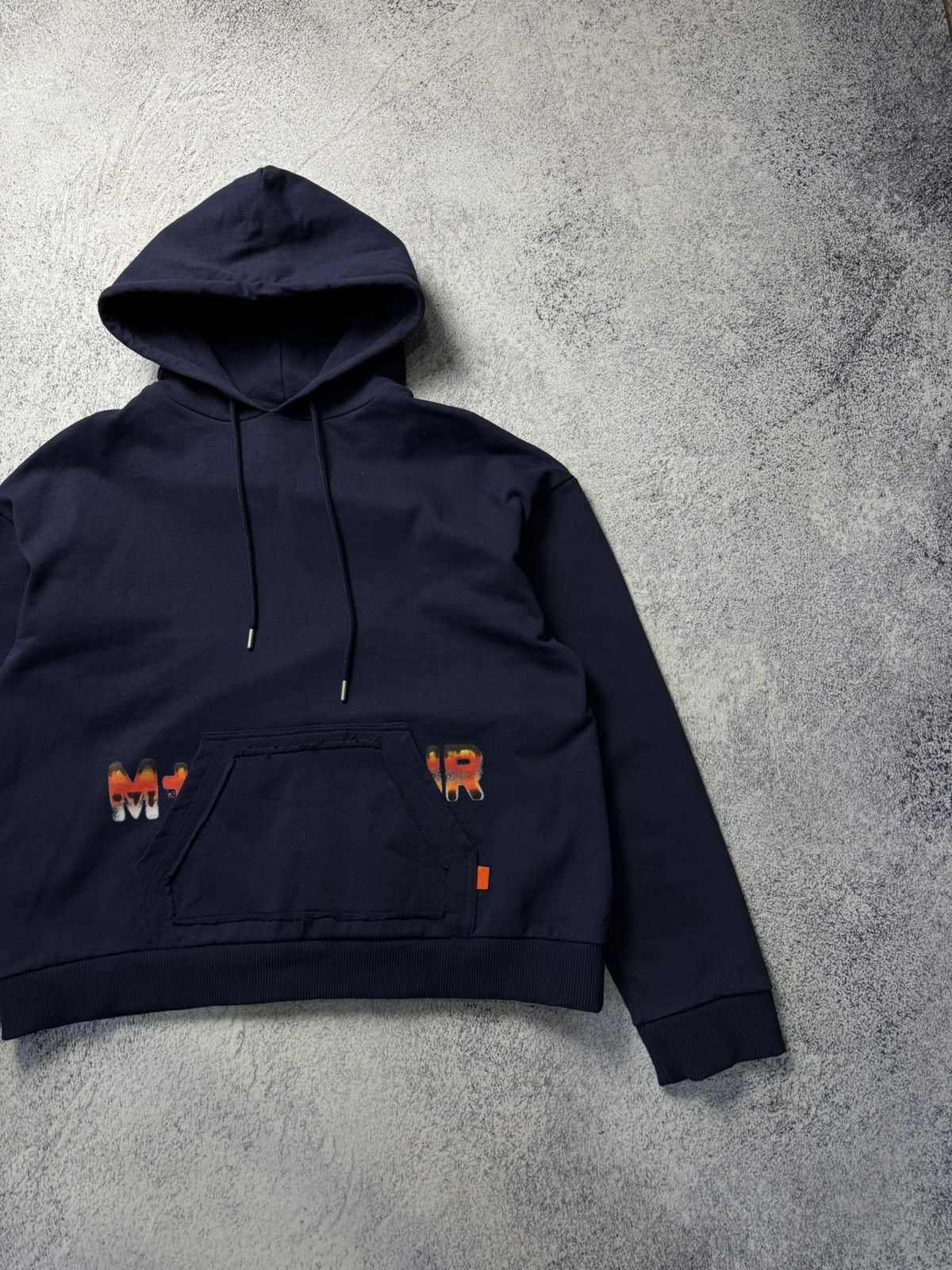 M+Rc Noir M+RC Noir Big Logo Blue Oversize Hoodie Y2K Size US M / EU 48-50 / 2 - 4 Thumbnail