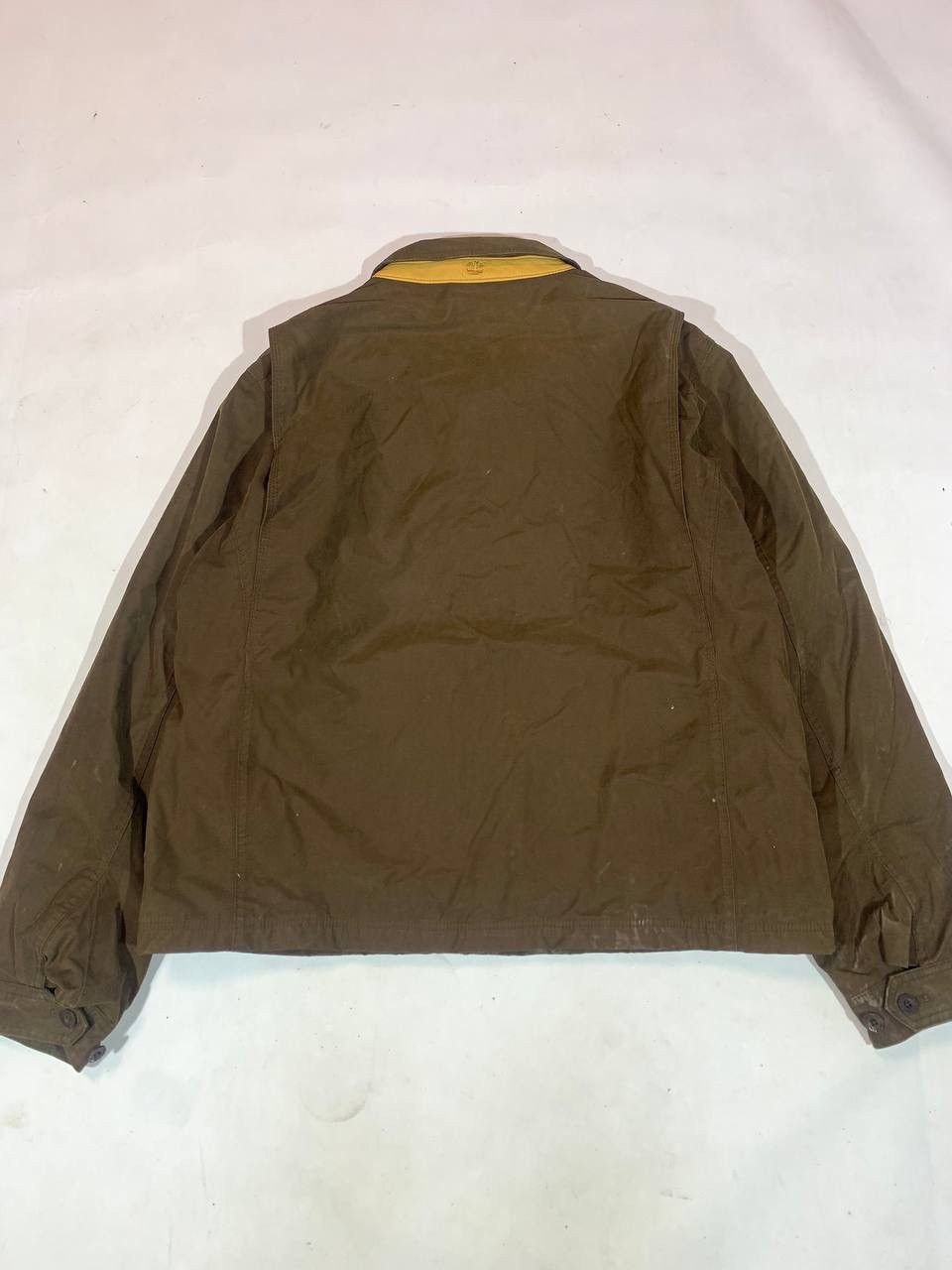 Timberland × Vintage Timberland Vintage Jacket Bomber Brown Size US XXL / EU 58 / 5 - 6 Thumbnail
