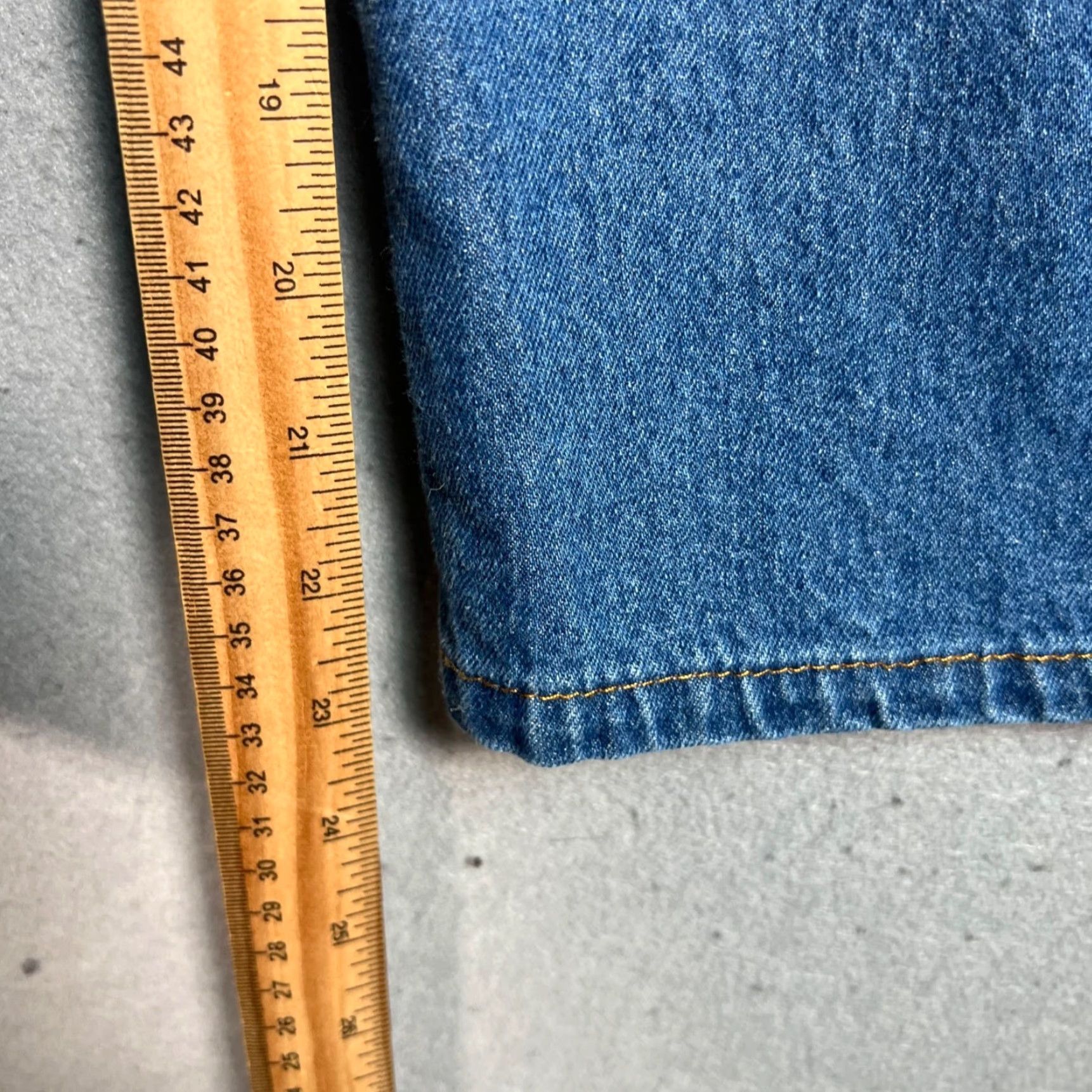 Denime Le Lis Jeans Large Womens High-Waisted Wide Leg Denim With Belt Size 36" / US 14 / IT 50 - 7 Thumbnail