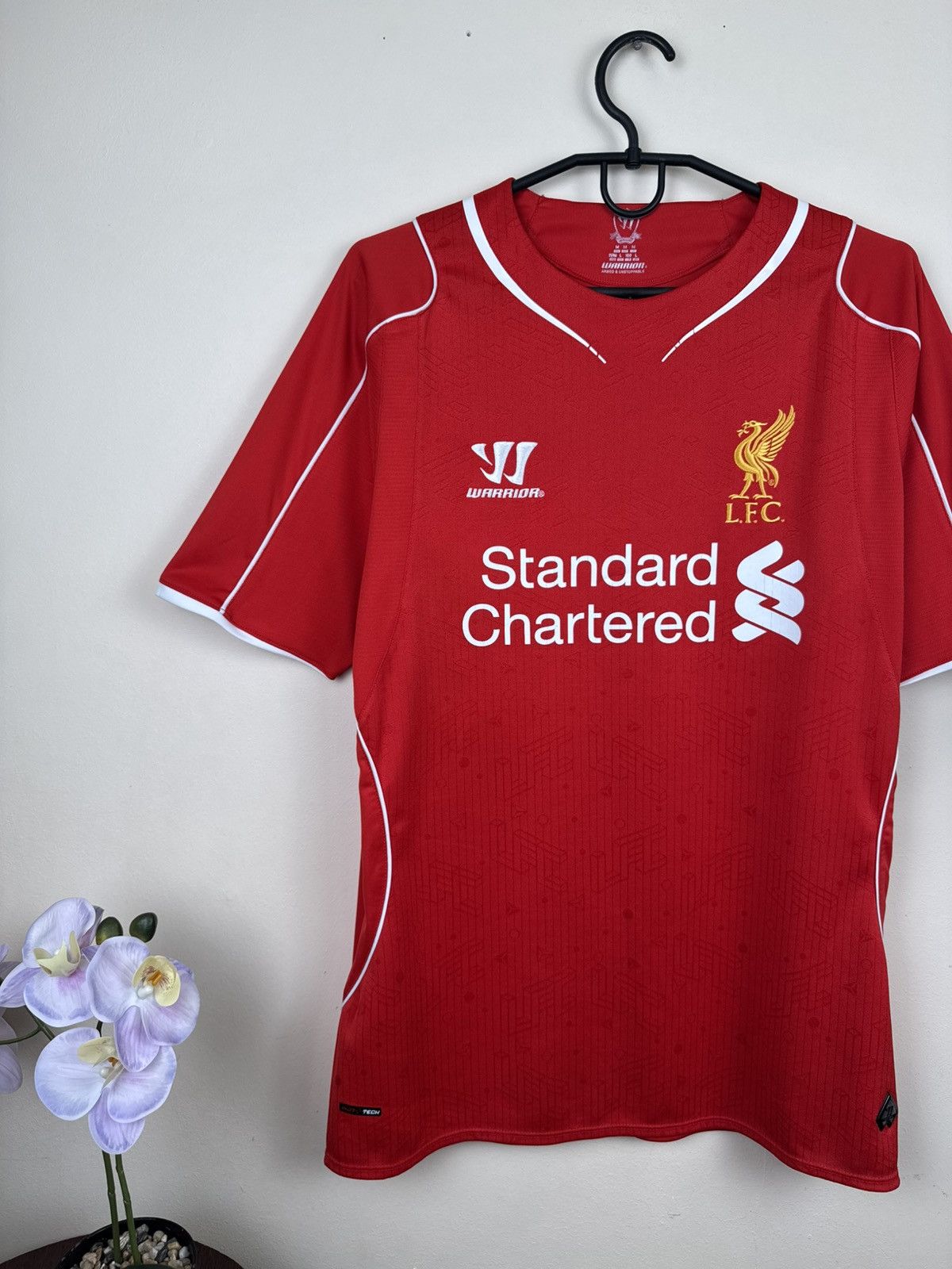 Warrior Warriors L. F. C. Liverpool Jersey 2014-2015 Soccer Red M Size US M / EU 48-50 / 2 - 9 Thumbnail
