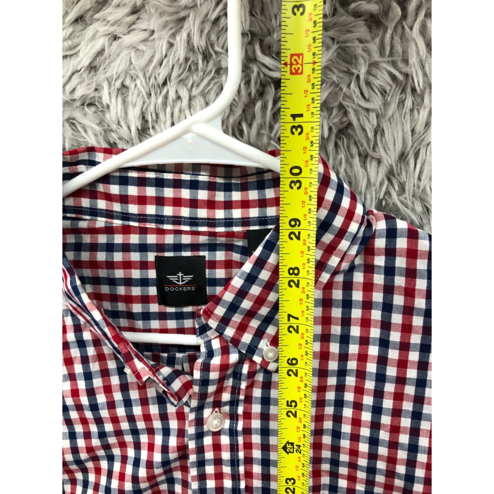 Dockers Dockers Shirt Mens L Multicolor Striped Button Down Collar Long Sleeve Size US L / EU 52-54 / 3 - 6 Thumbnail