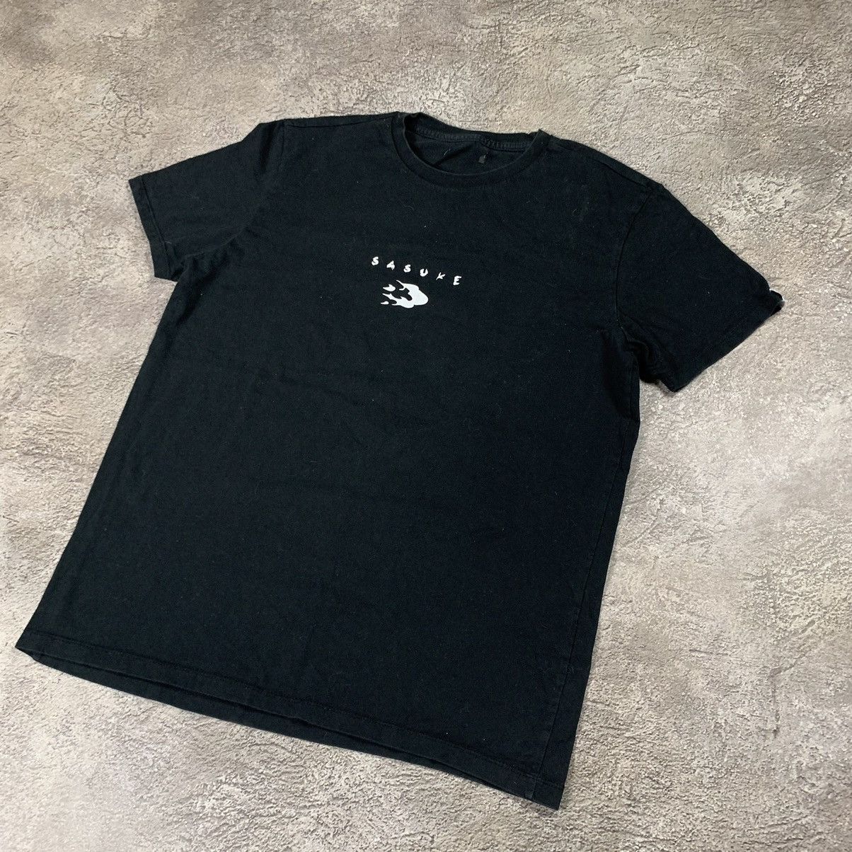 Vintage Vintage Y2K Anime Graphic Tee Streetwear Skate Black Slim M Size US M / EU 48-50 / 2 - 2 Thumbnail