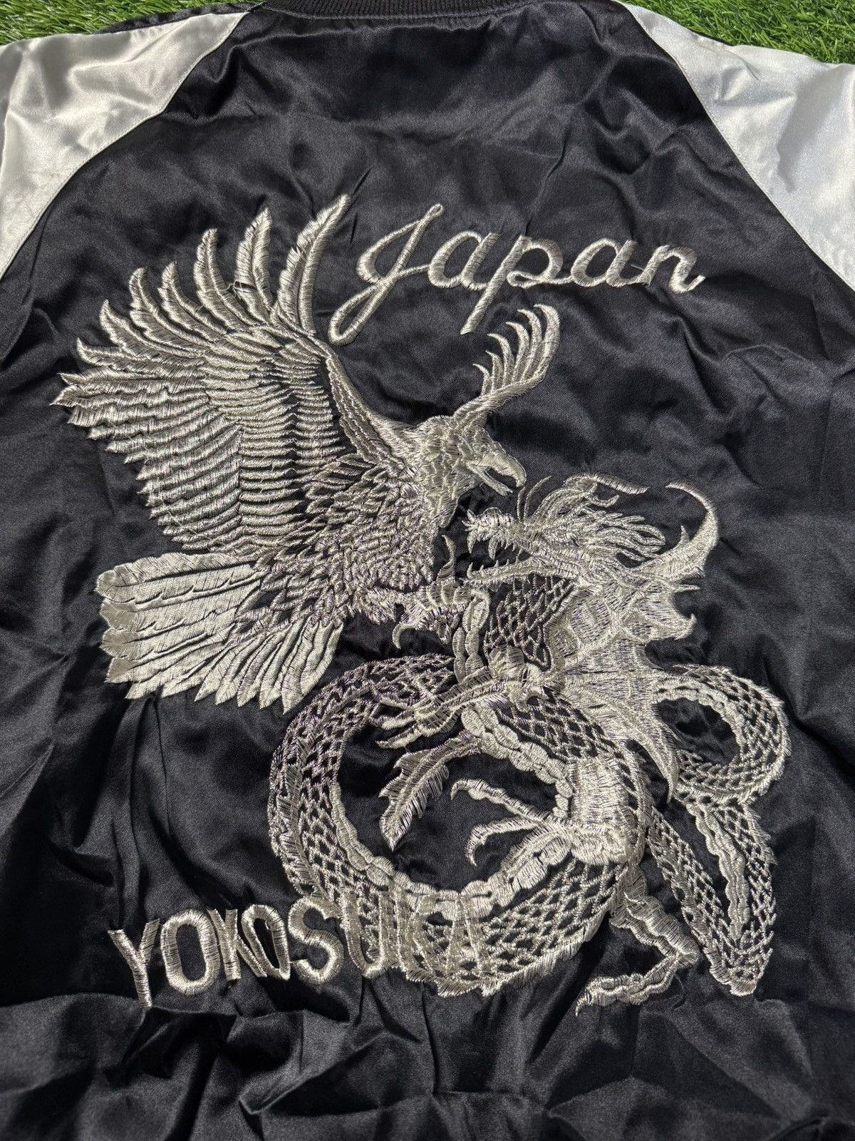 Japanese Brand yokosuka japan - embroided eagle dragon jacket Size US M / EU 48-50 / 2 - 3 Thumbnail