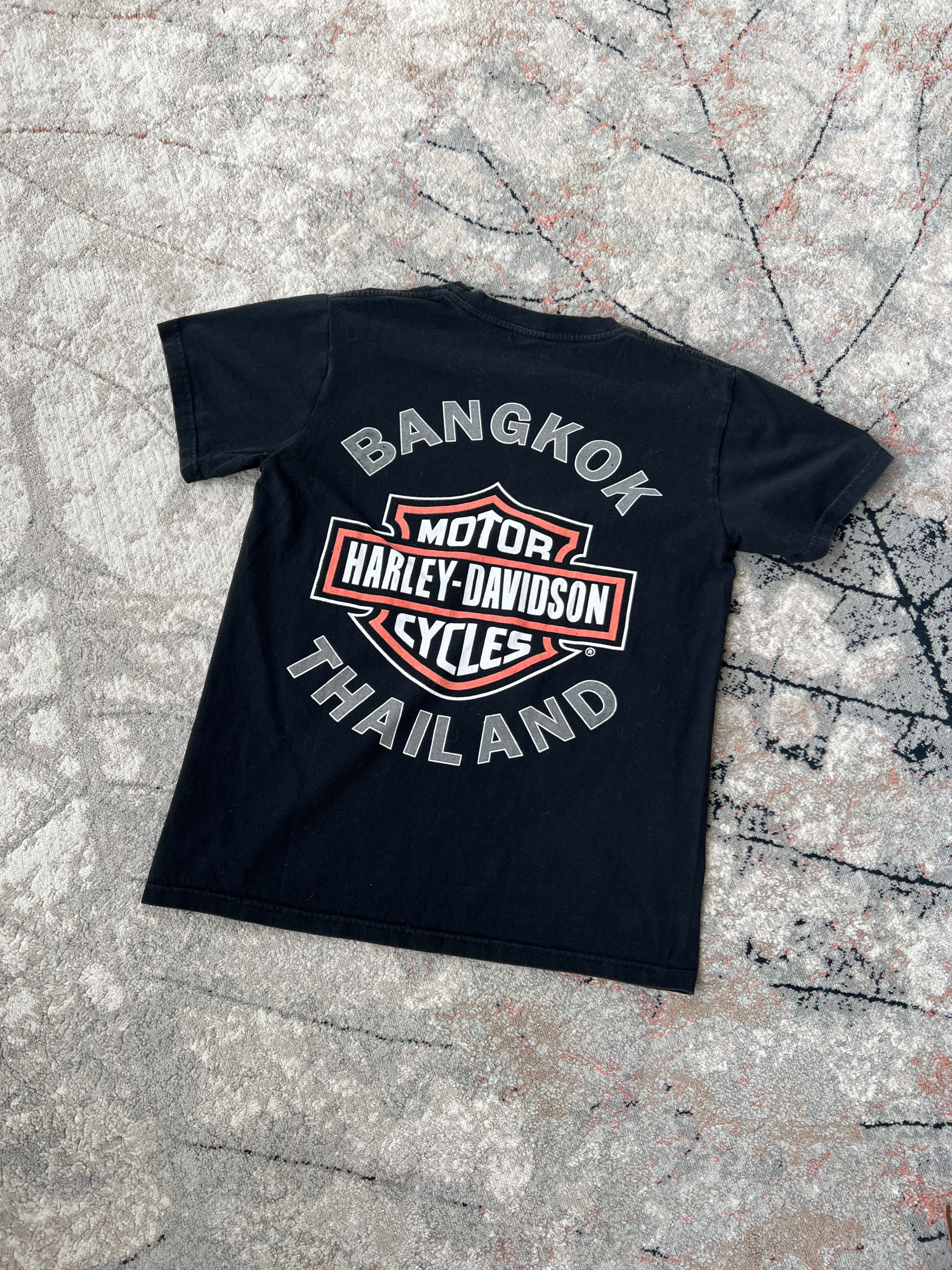 Harley Davidson Harley-Davidson Bangkok Thailand Vintage Tee Size US M / EU 48-50 / 2 - 1 Thumbnail
