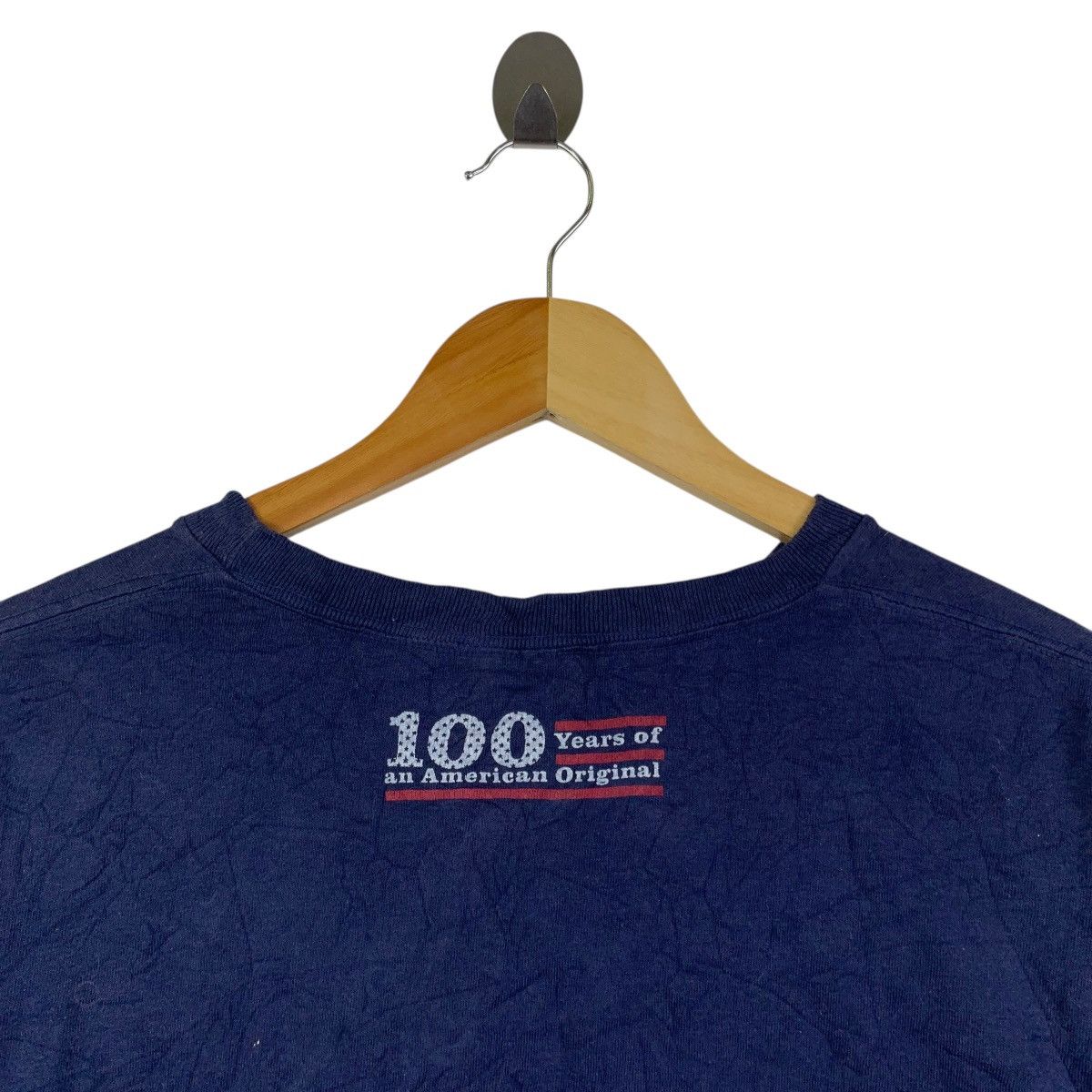 Schott Schott NYC Perfecto LS Shirt Navy Vintage Style Graphic Size US M / EU 48-50 / 2 - 6 Thumbnail