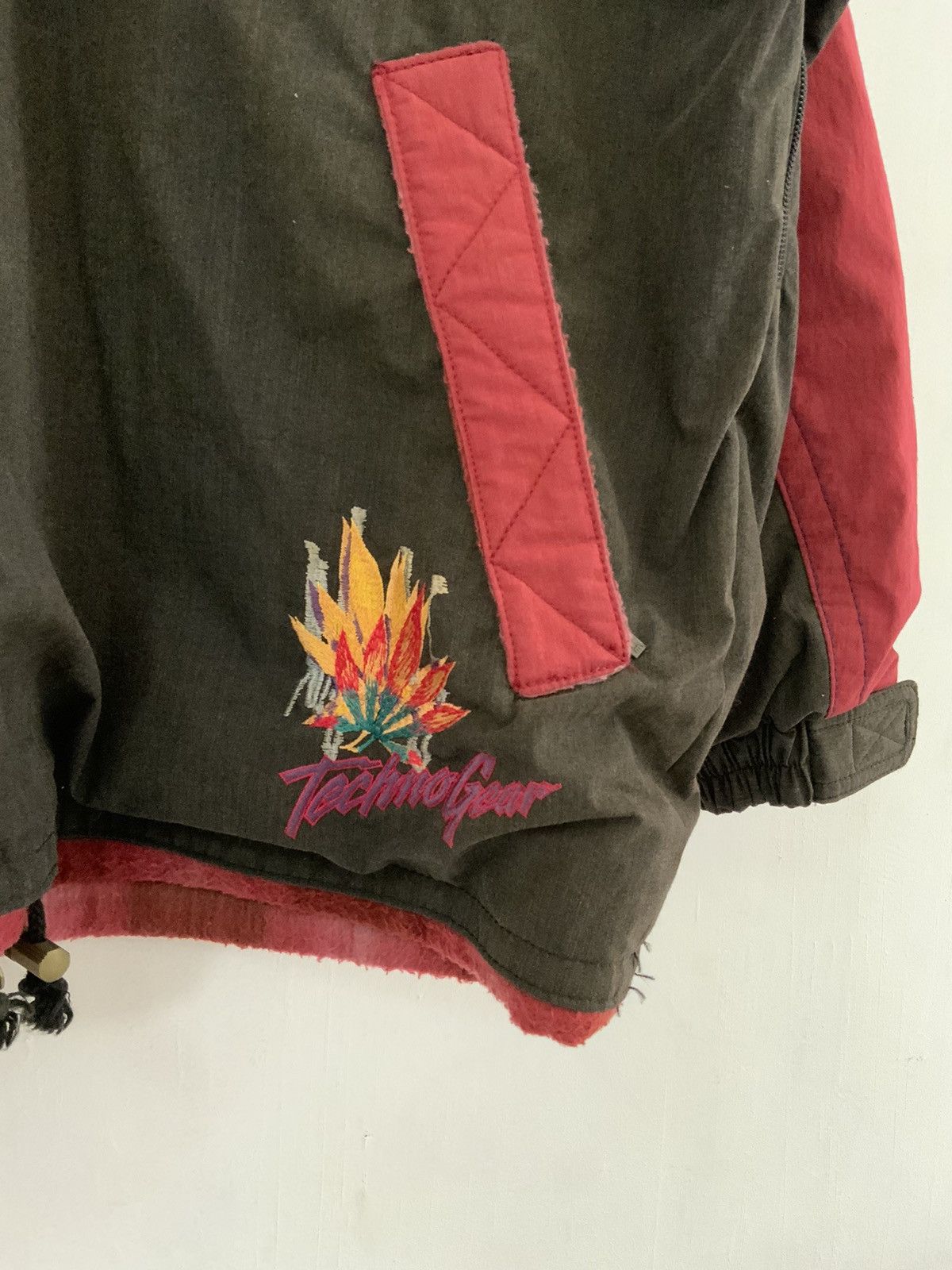 Descente Vintage Descente Techno Gear Fade Ski Hoodie Jacket Size US XL / EU 56 / 4 - 7 Thumbnail