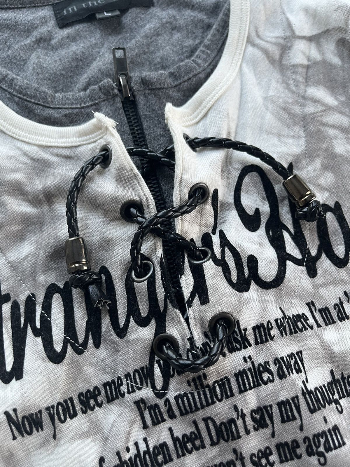 14th Addiction Japanese~In The Attic Poem Gothic Seditionaries Punk Style Size US M / EU 48-50 / 2 - 3 Thumbnail