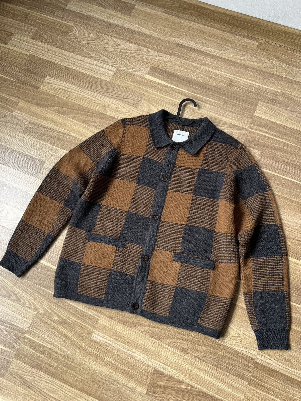 Percival Percival Men’s Knit Jacket Cardigan Size L Size US L / EU 52-54 / 3 - 4 Thumbnail