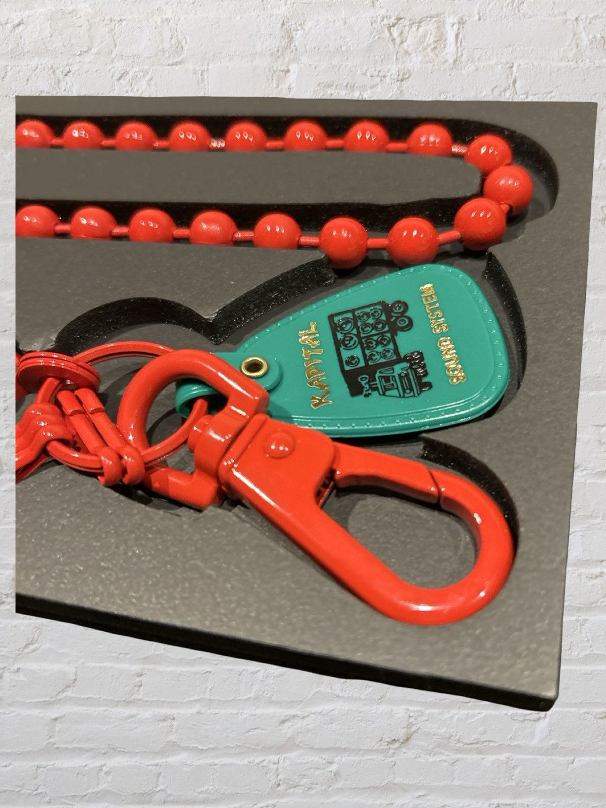 Kapital Kapital Red Ball Long Wallet Chain Size ONE SIZE - 4 Thumbnail