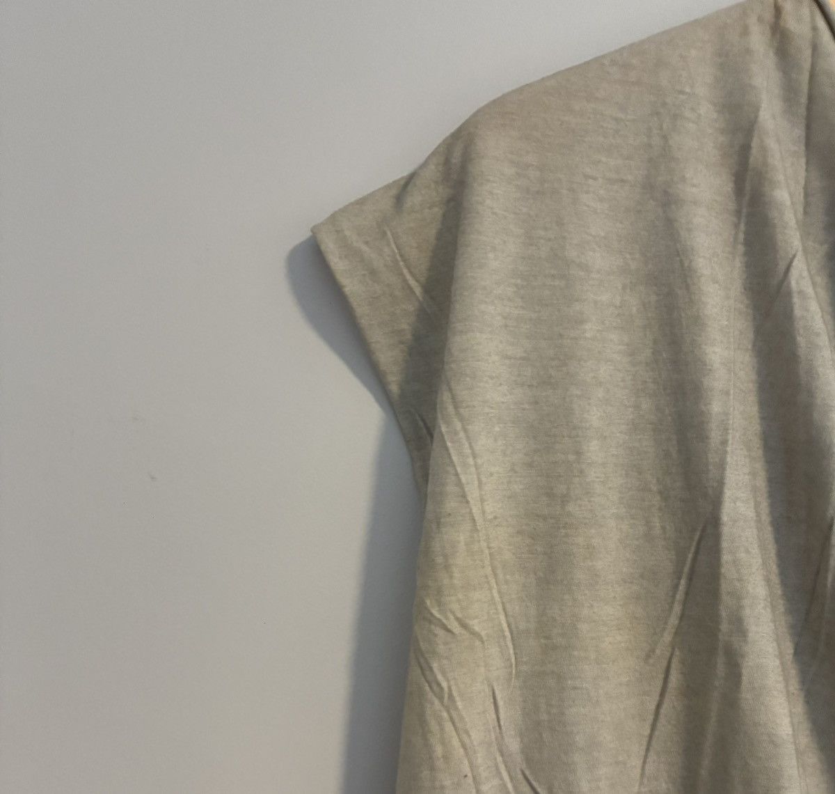 Damir Doma Damir Doma Draped Cowl Short Sleeve Tee in Taupe Size US M / EU 48-50 / 2 - 5 Thumbnail