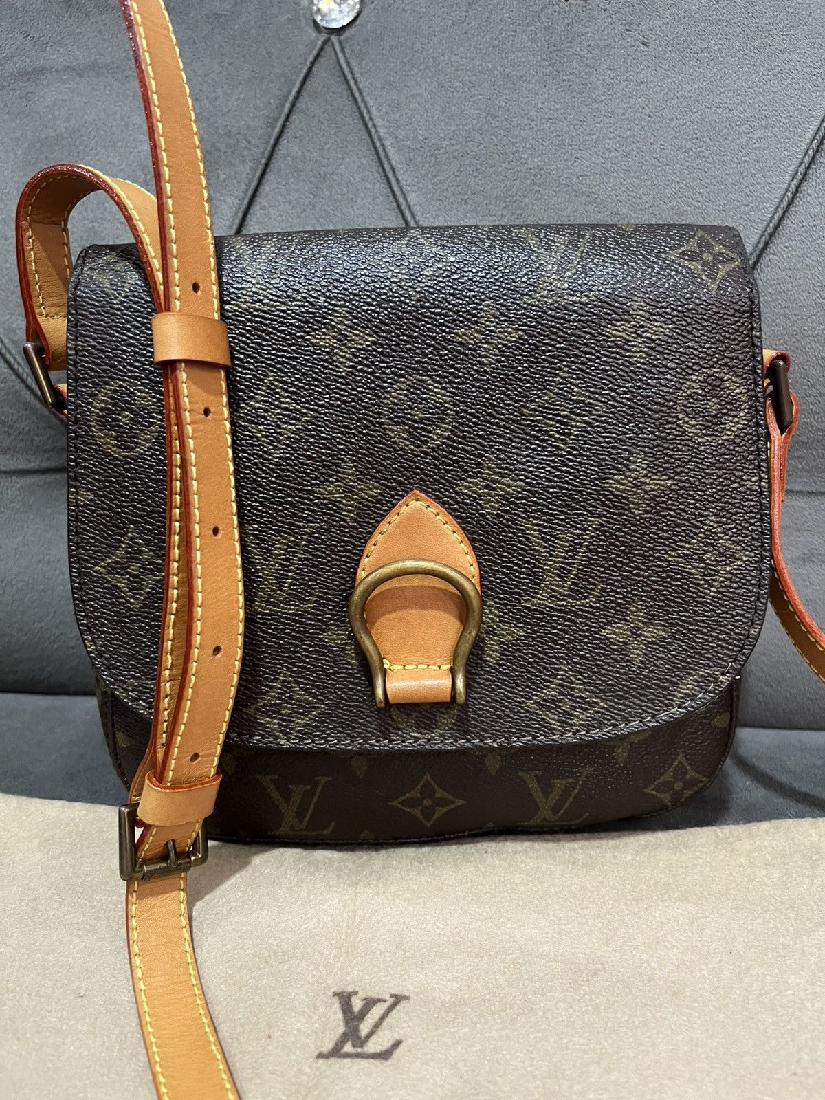 Louis Vuitton Authentic Louis Vuitton Saint Cloud Brown Shoulder Bag Size ONE SIZE - 3 Thumbnail