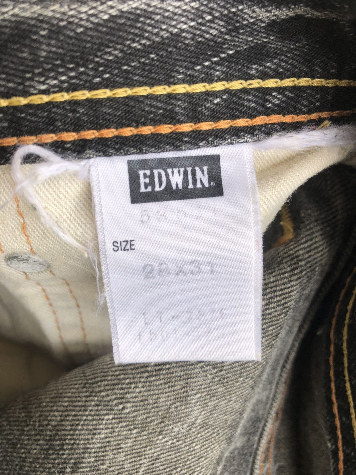 If Six Was Nine Japanese Edwin Flared Jeans Distressed Jeans Size US 30 / EU 46 - 19 Thumbnail