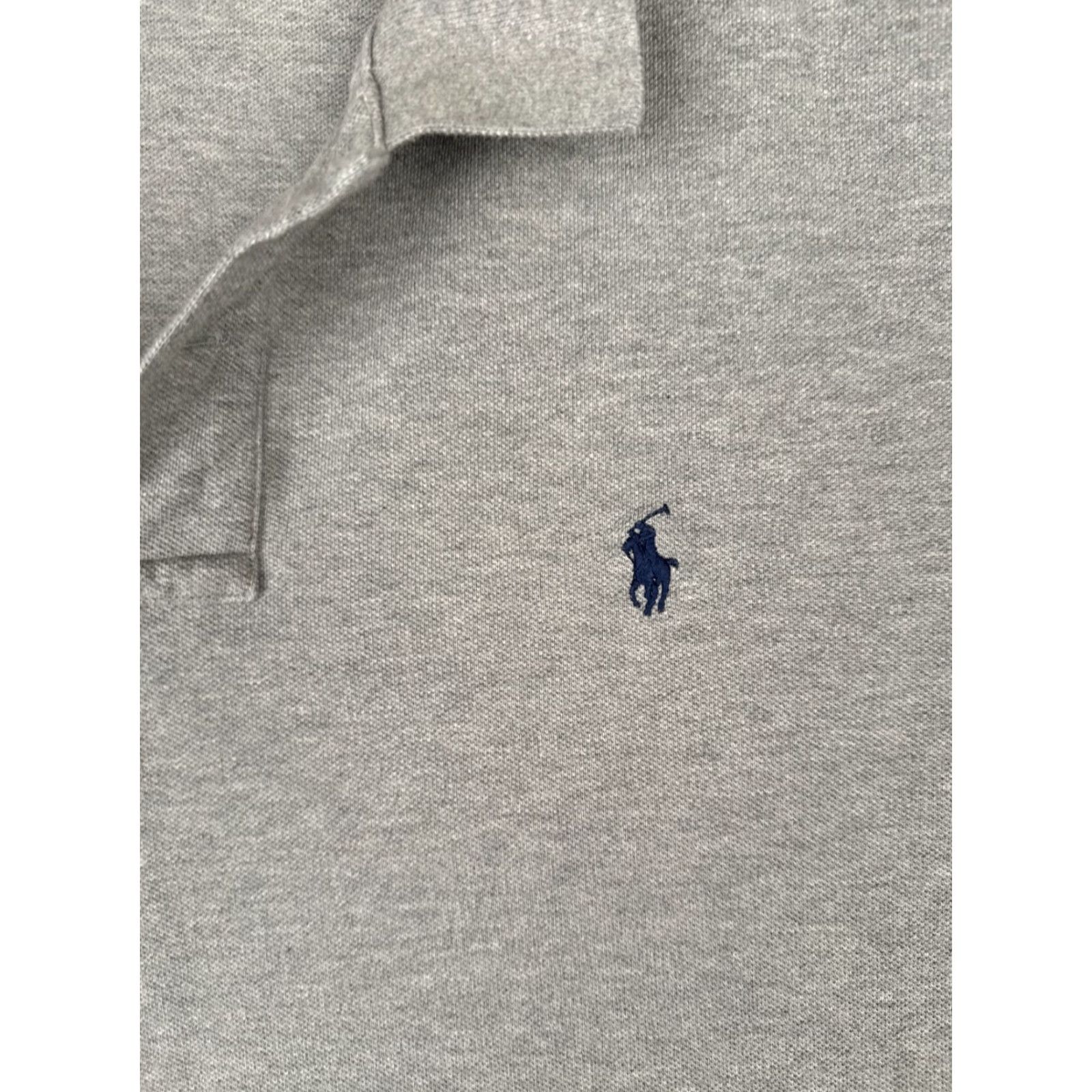Ralph Lauren Polo Ralph Lauren Polo Shirt Men 2XL Gray 100% Cotton Long Sleeve Golfer Shirt Polo Ralph Lauren Men 2XL Gray Size US XXL / EU 58 / 5 - 6 Thumbnail