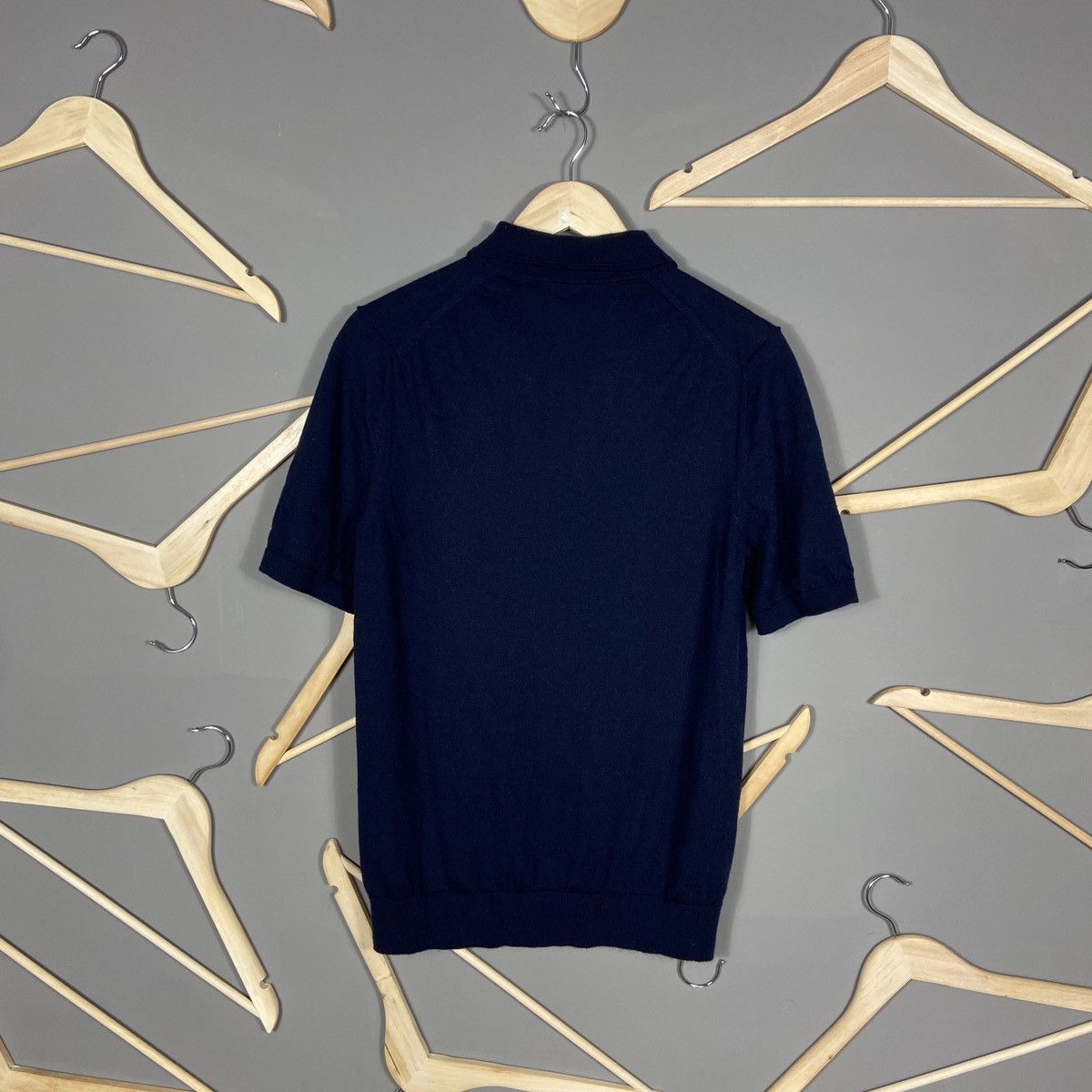 Reiss Reiss wool polo shirt Size US M / EU 48-50 / 2 - 6 Thumbnail