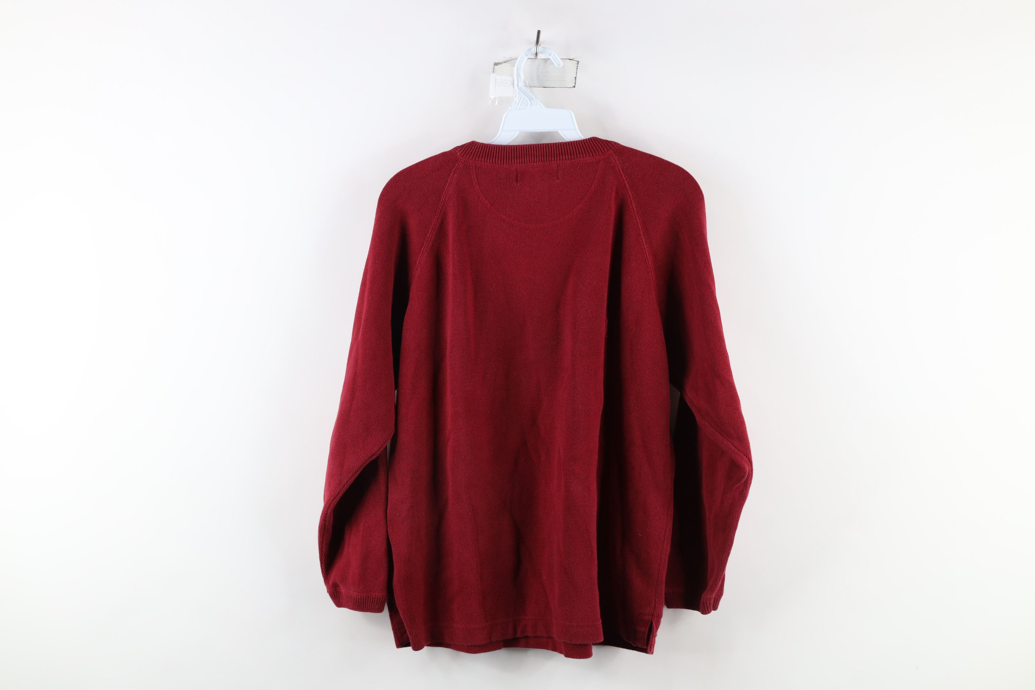 Eddie Bauer Vintage 90s Eddie Bauer Ribbed Knit Pocket Sweater Japan Size US S / EU 44-46 / 1 - 9 Thumbnail