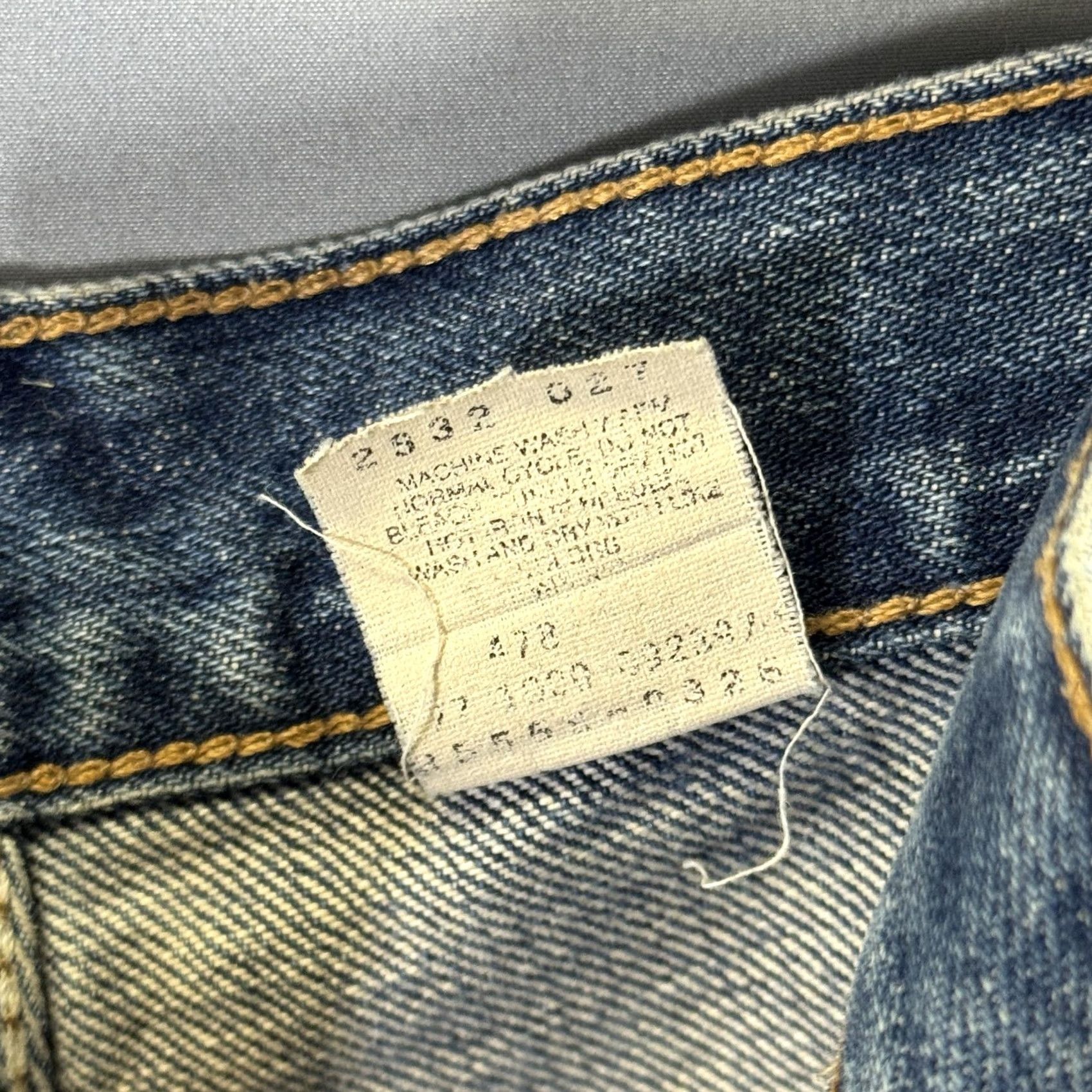Levi's Levi's 569 Denim Shorts Mens 38 Loose Straight 5 Pocket Bermuda Casual Slim Relaxed Fit Blue 12in Inseam Mens Size US 38 / EU 54 - 6 Thumbnail