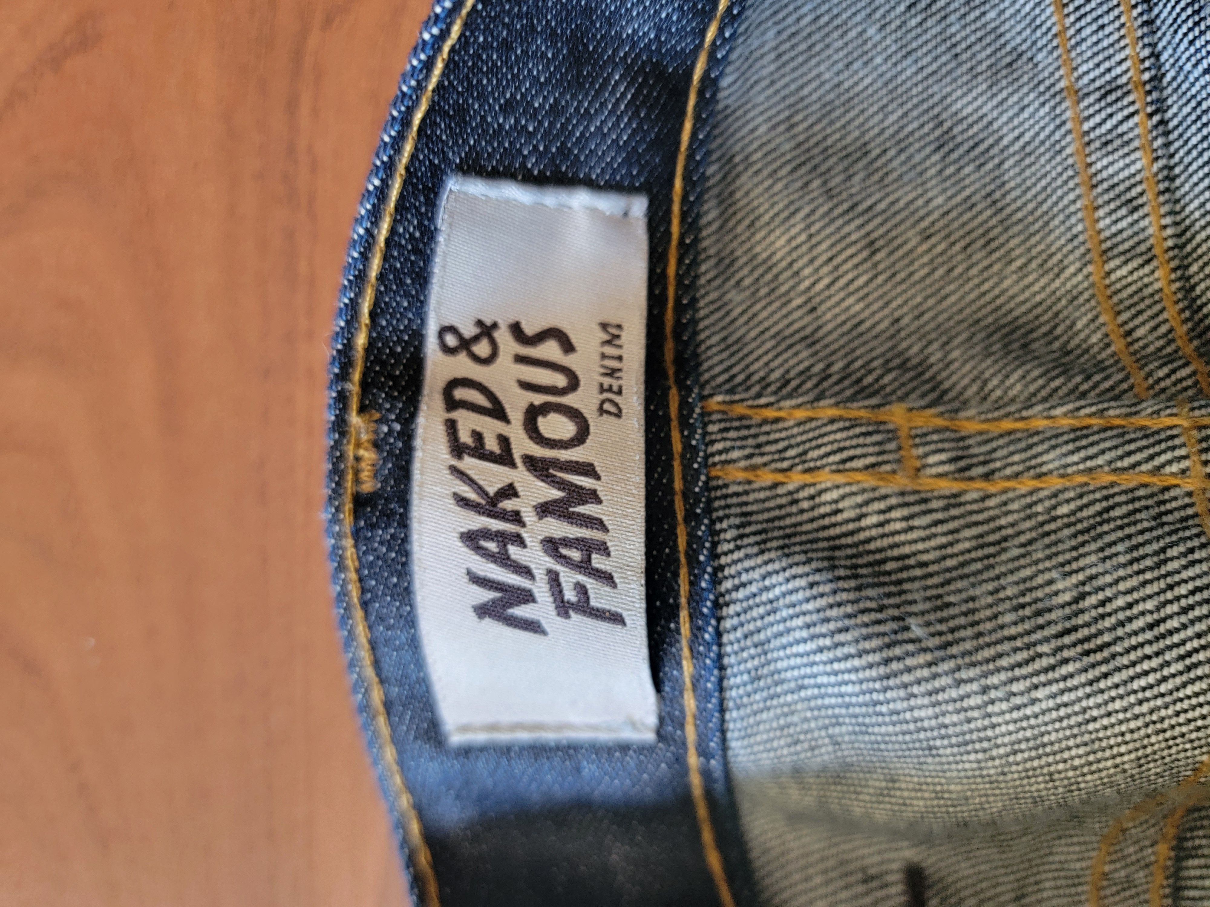 Naked & Famous Super Guy - Indigo Size US 32 / EU 48 - 4 Thumbnail