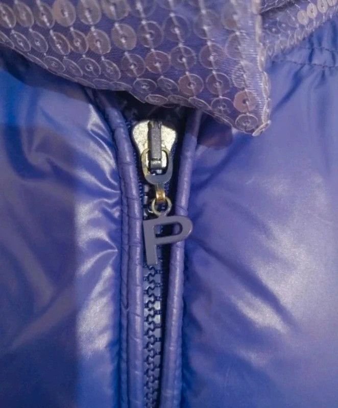Pinko Luxury PINKO Puffer Jacket - Sequin Details & Belted Waist Size M / US 6-8 / IT 42-44 - 9 Thumbnail
