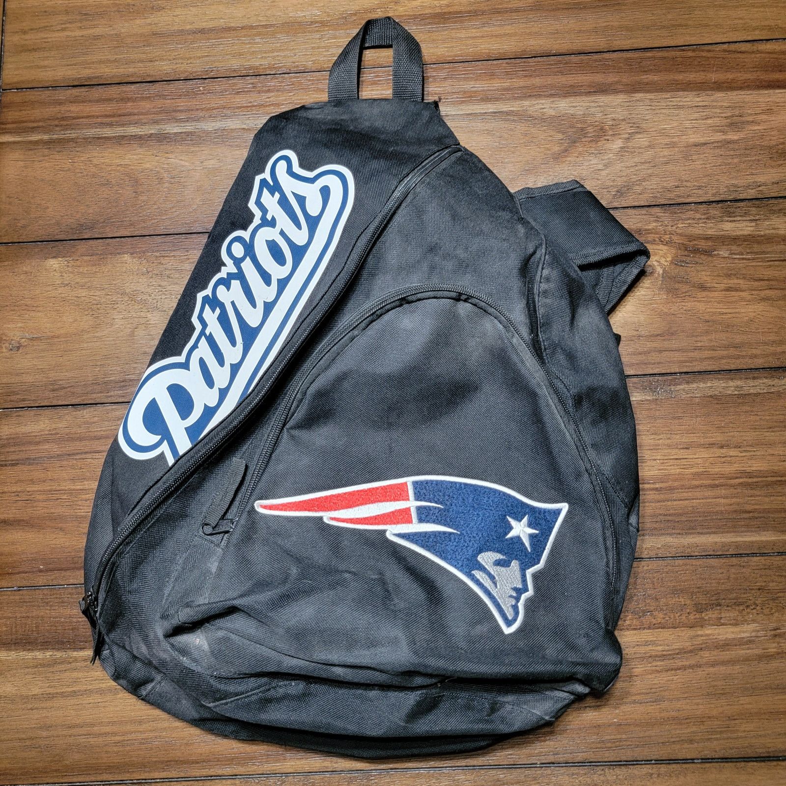 Other New England Patriots Black Sling Backpack Size ONE SIZE - 1 Thumbnail