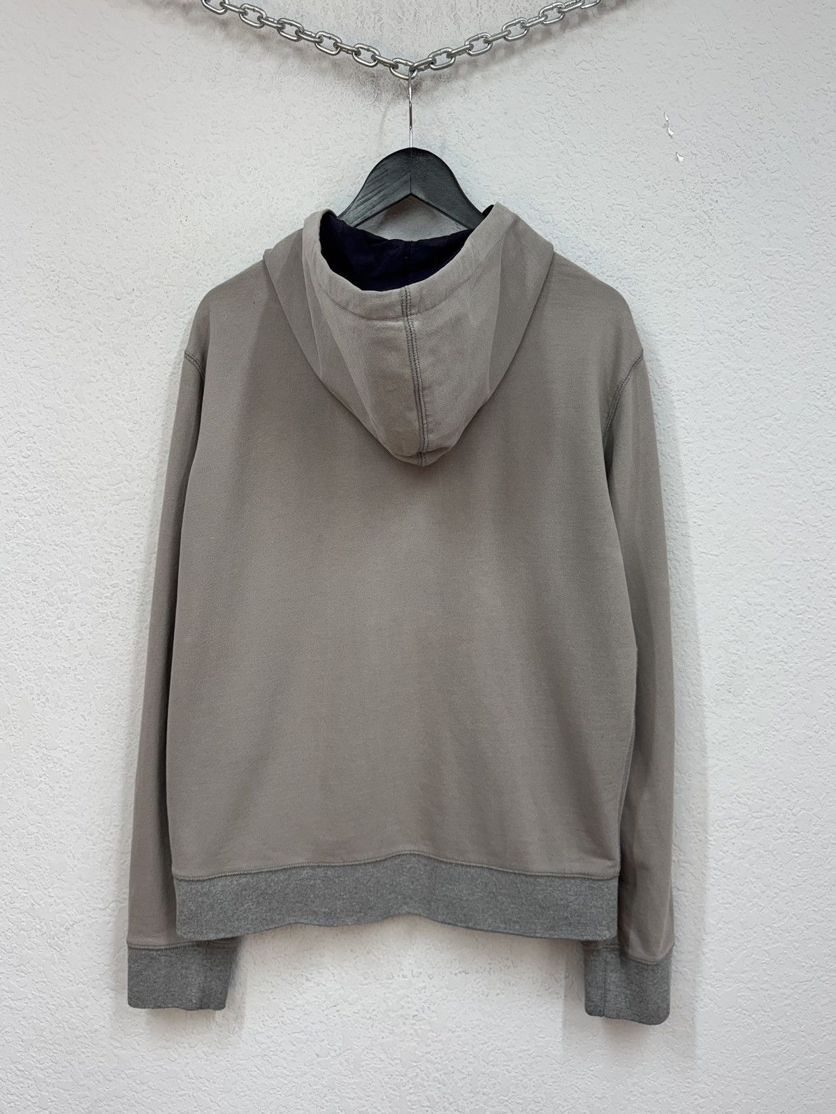 Armani Vintage Armani Y2K Zip Hoodie Avantgarde Distressed Japan Size US XL / EU 56 / 4 - 12 Thumbnail