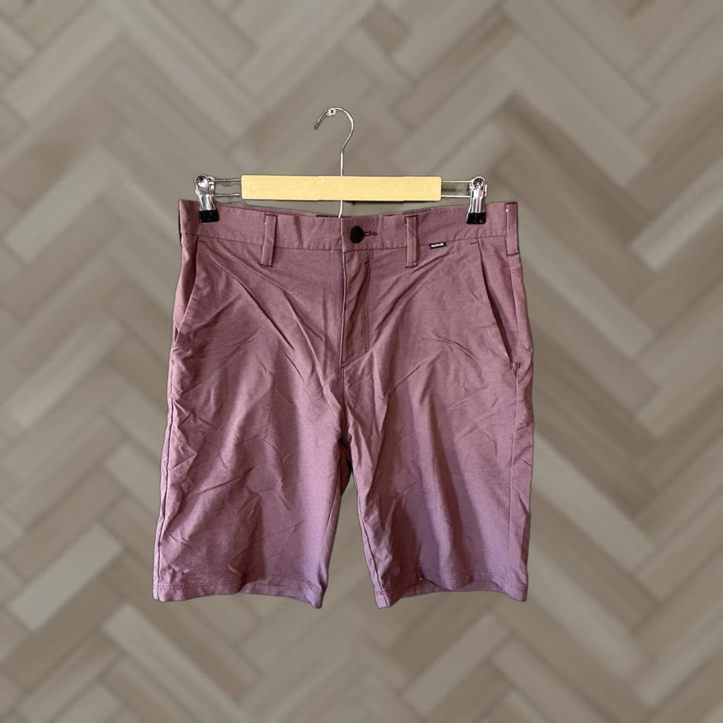 Hurley Hurley Mens Athletic Chino Shorts Size 30 Red ниш Size US 30 / EU 46 - 1 Thumbnail