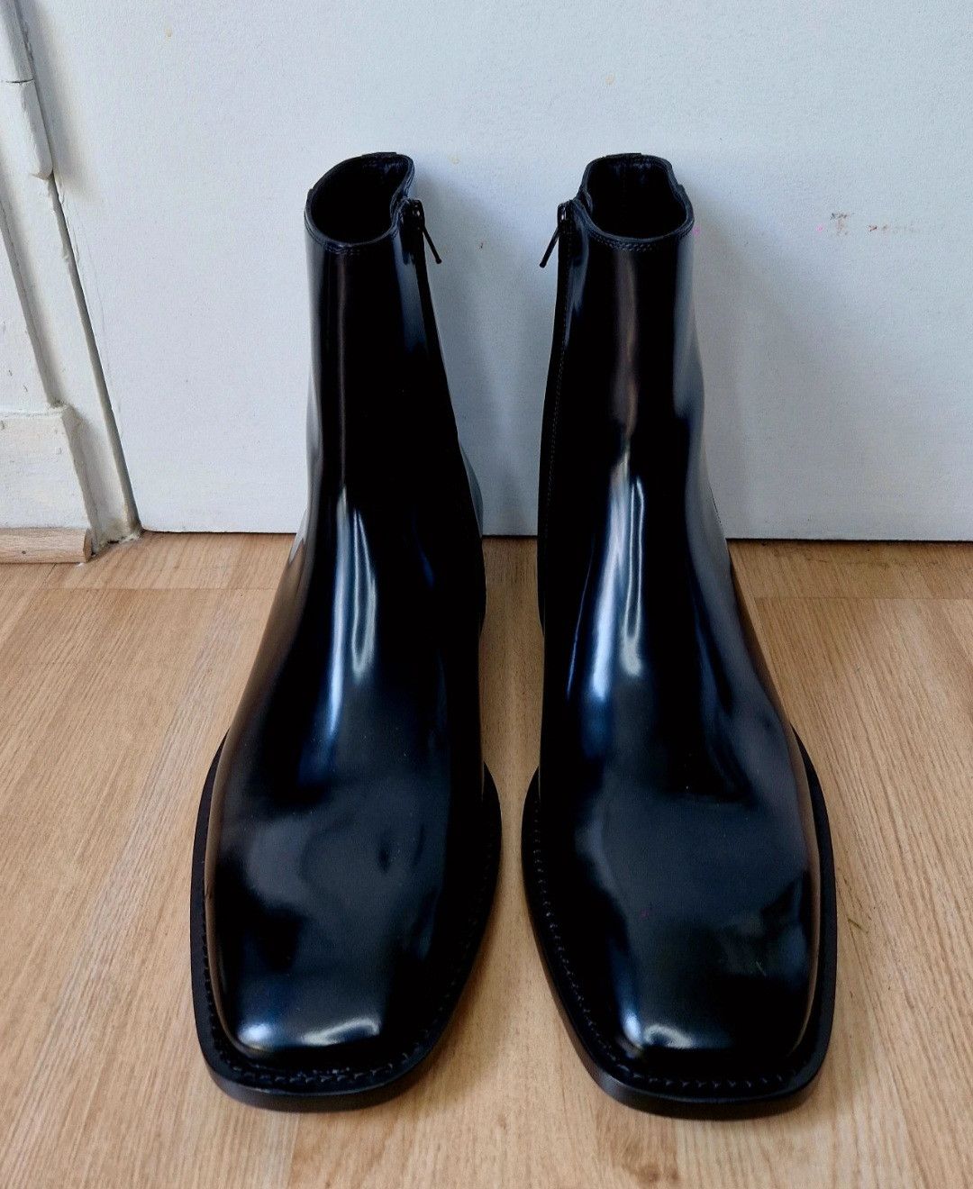 Balenciaga Balenciaga boots in black varnished calfskin brilliant Size US 11 / EU 44 - 9 Thumbnail