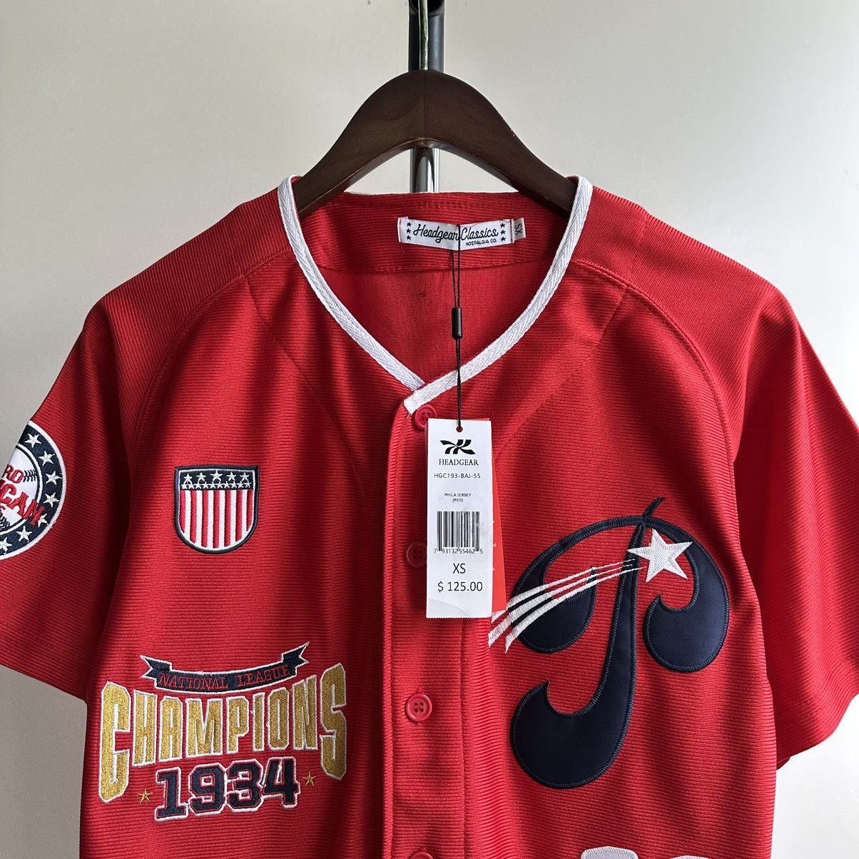Vintage Vintage Philadelphia Stars Champions 1934 Baseball Jersey Size US XS / EU 42 / 0 - 2 Thumbnail