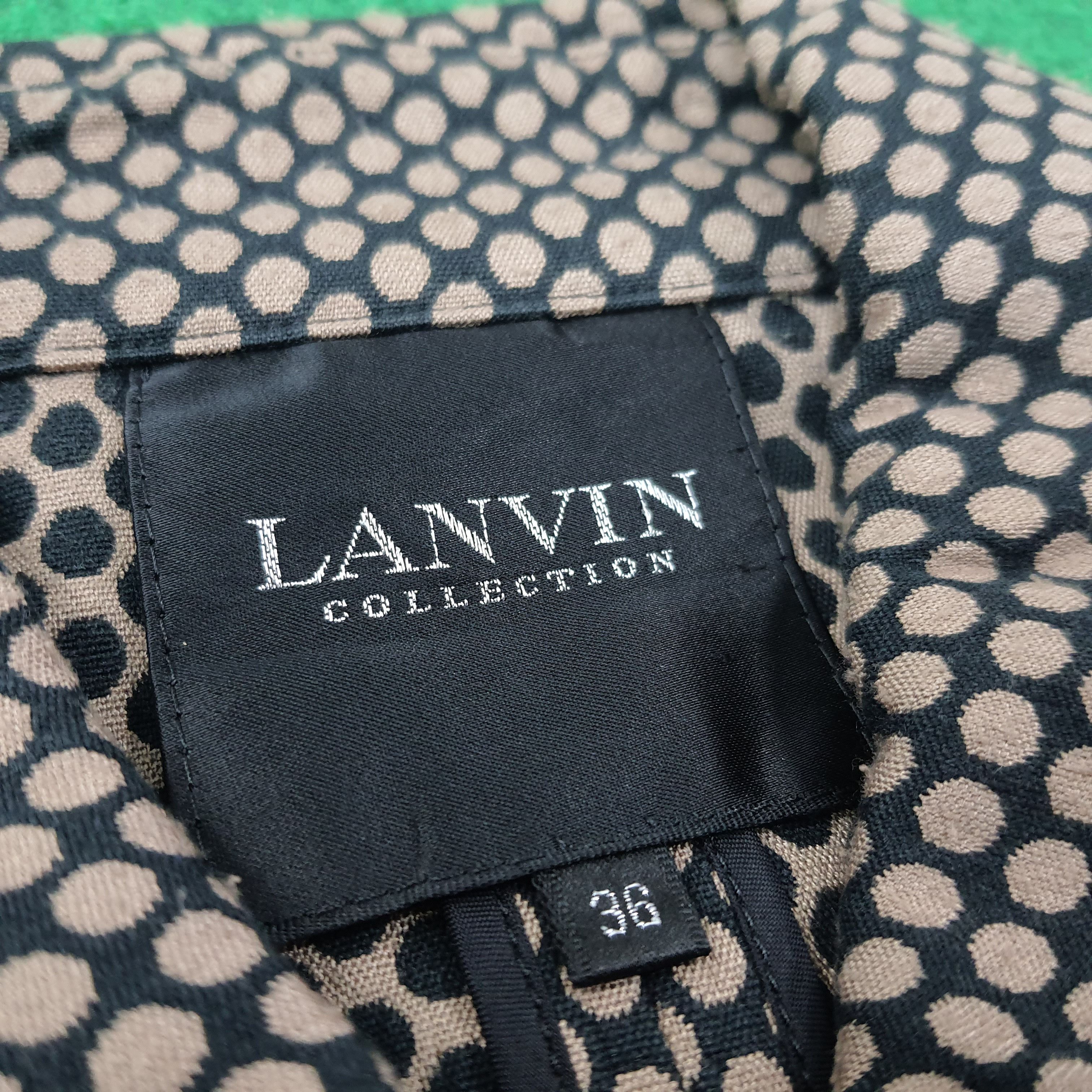 Lanvin Vintage Lanvin Blazer Jacket C255N22 Size XS / US 0-2 / IT 36-38 - 4 Thumbnail