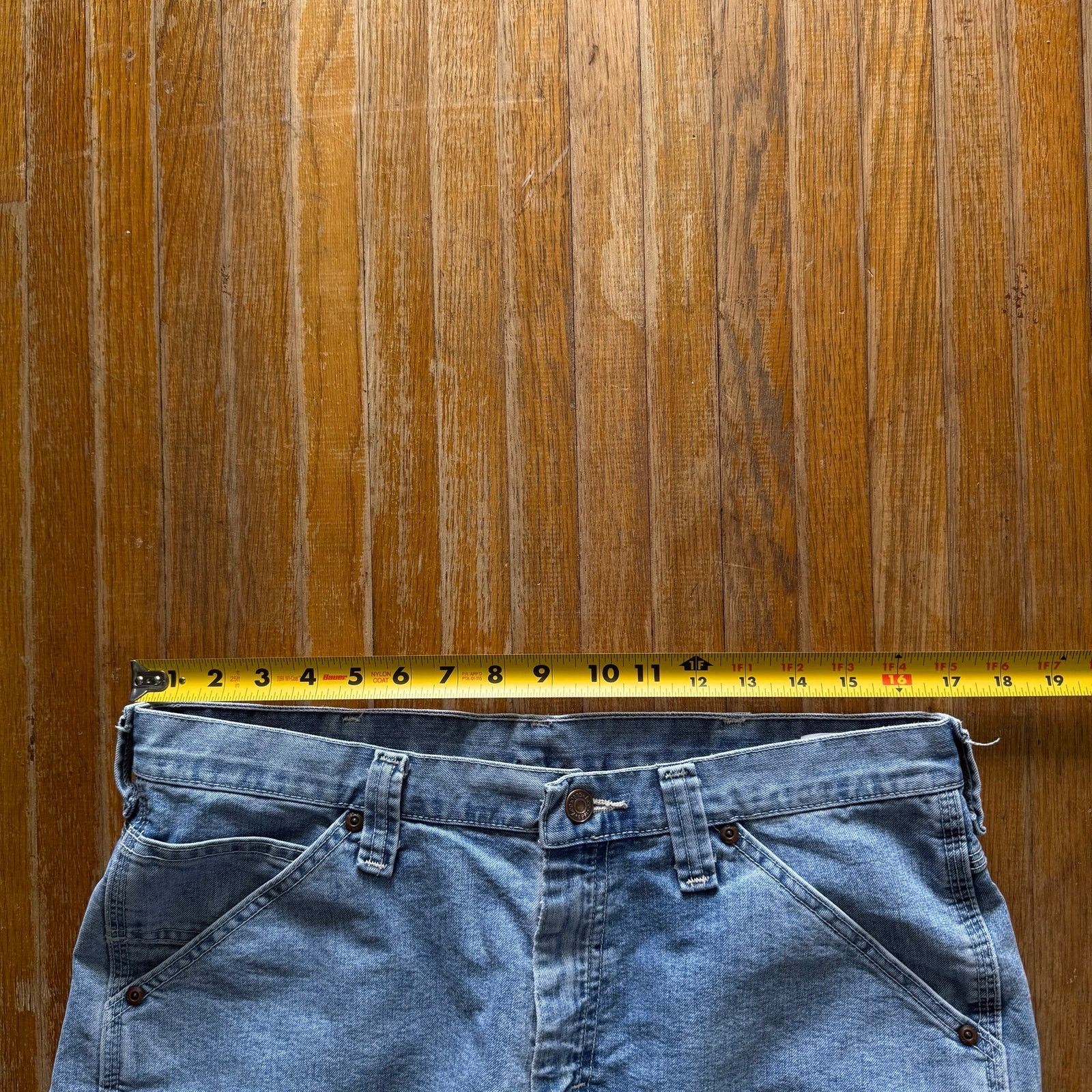 Lee Vintage Y2K Lee Denim Carpenter Jorts Sz 34 Size US 34 / EU 50 - 5 Thumbnail