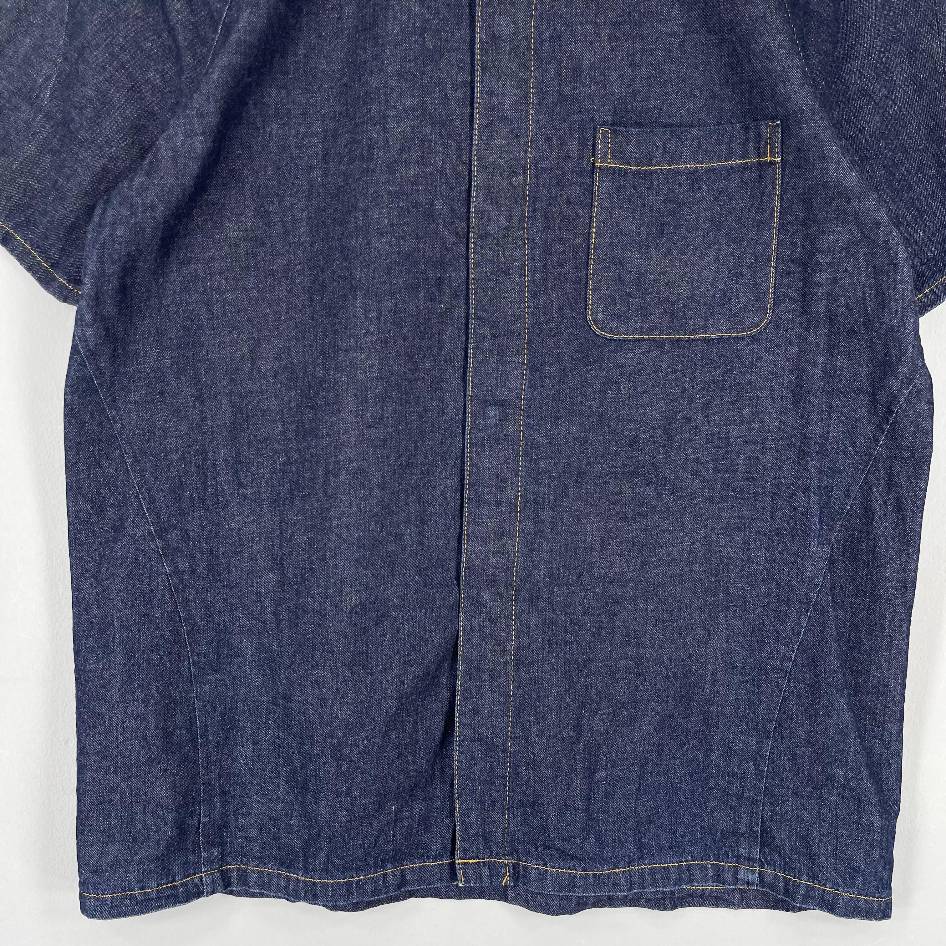 PPFM Vintage PPFM Japanese Denim Button Snap Shirt Size US M / EU 48-50 / 2 - 3 Thumbnail