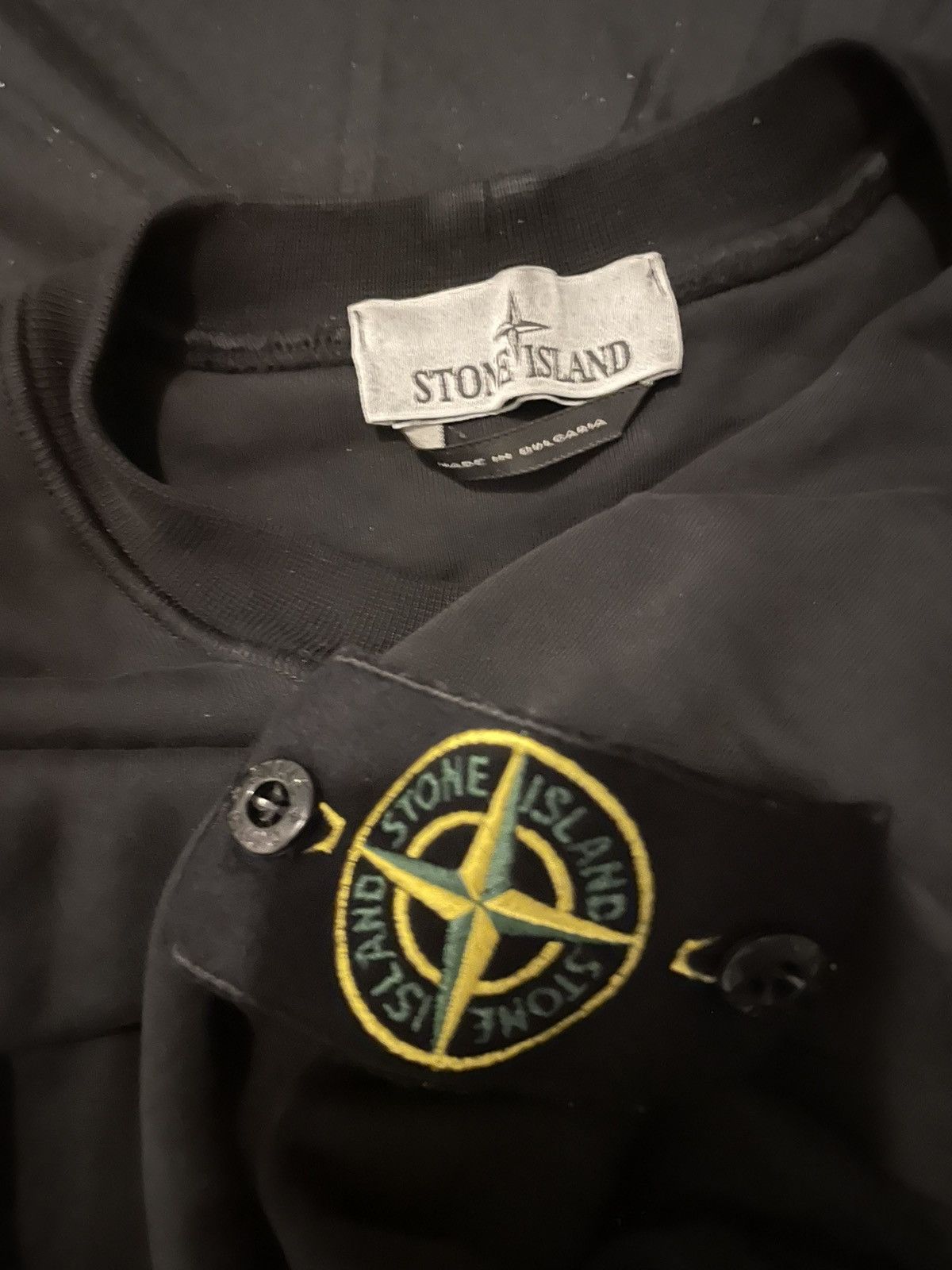 Stone Island Stone Island black sweatshirt Size US S / EU 44-46 / 1 - 3 Thumbnail