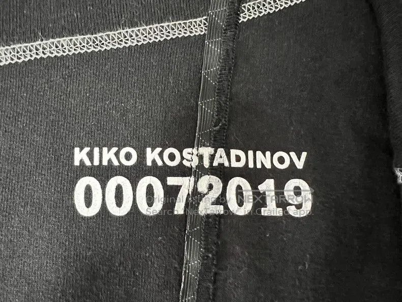 Kiko Kostadinov Kiko Kostadinov Black Outline Hooded Sweatshirt Size US M / EU 48-50 / 2 - 3 Thumbnail