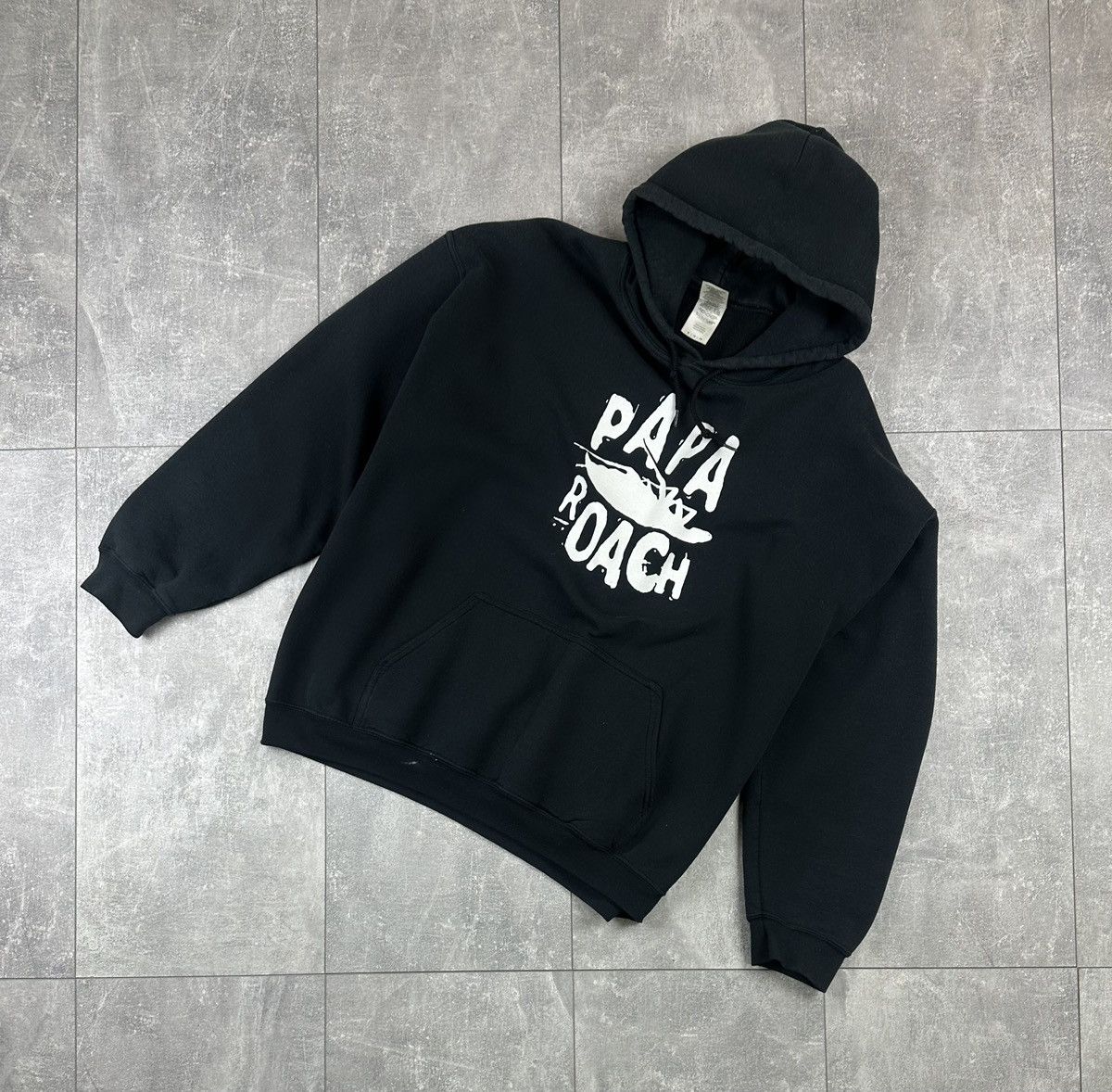 Gildan Papa-Roach mens Band Rock Vintage Retro Blanc Hoodie Size US XL / EU 56 / 4 - 1 Thumbnail