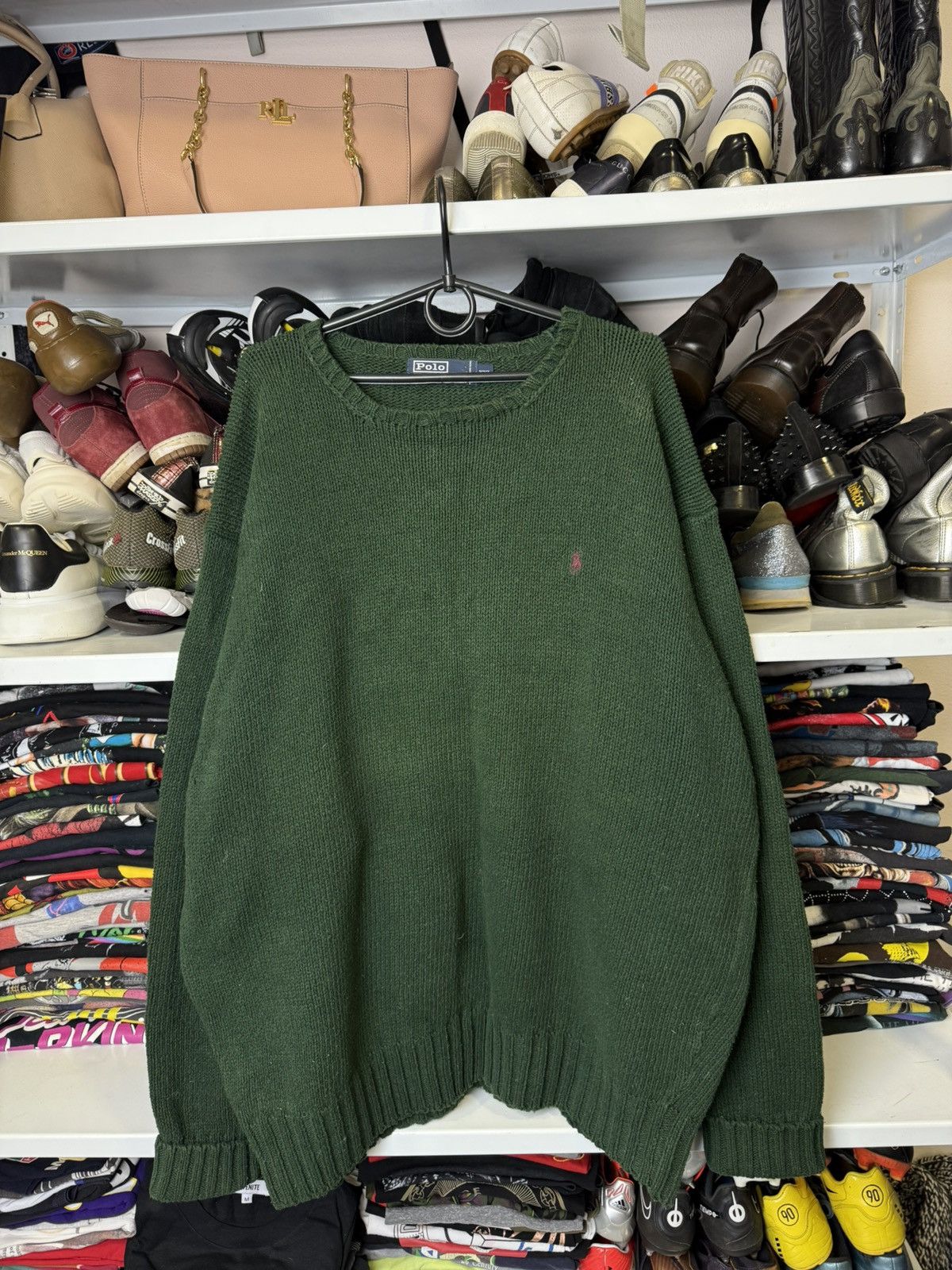Ralph Lauren Vintage Polo Ralph Lauren Old Money knitted Sweater Luxury Size US XXL / EU 58 / 5 - 1 Thumbnail