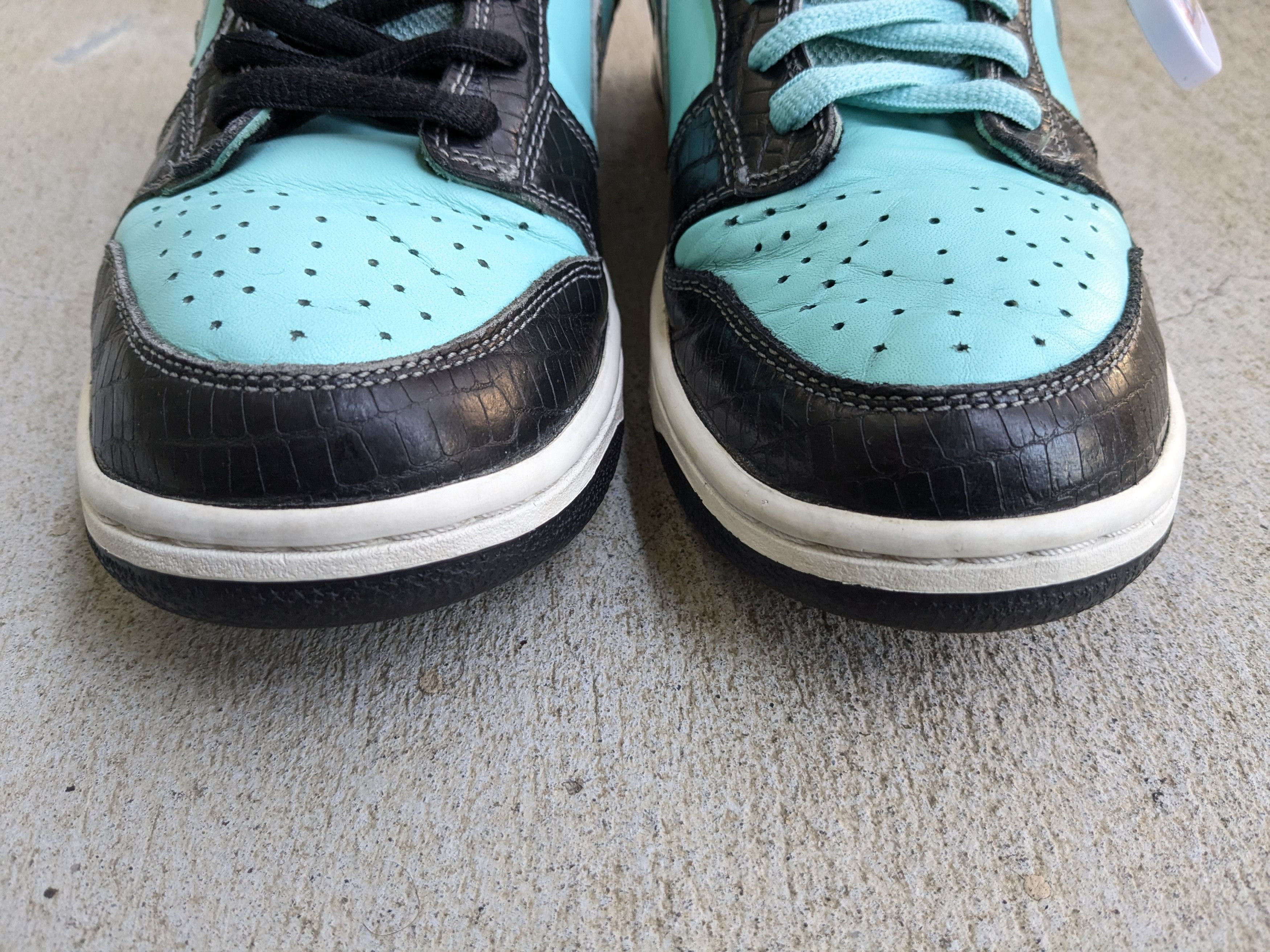Nike Nike SB Dunk Low Pro x Diamond Supply Co. Tiffany 10 Size US 10 / EU 43 - 2 Thumbnail