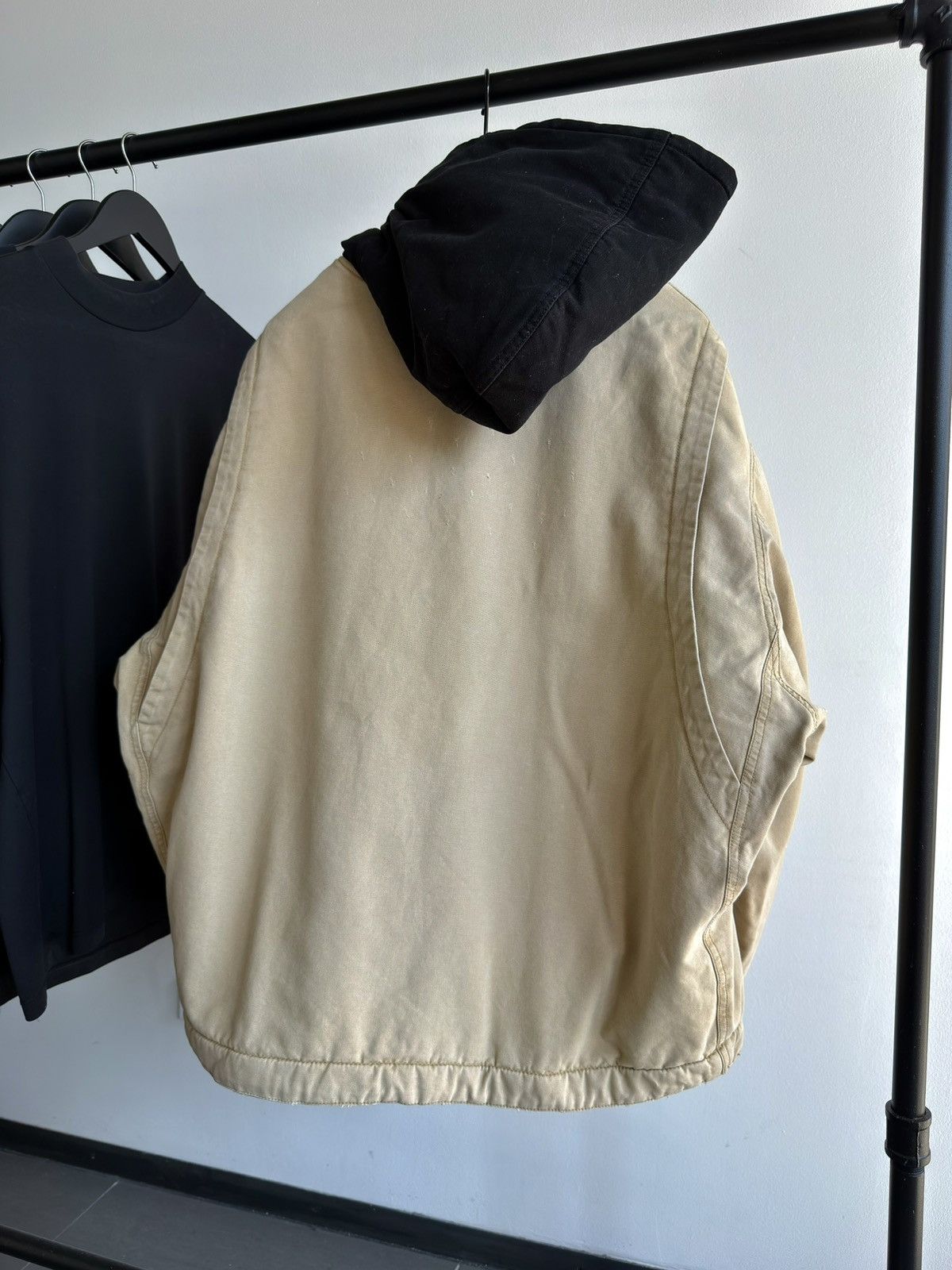 WE11DONE WE11DONE Canvas Detroit Canvas Hooded Bomber Jacket Size US M / EU 48-50 / 2 - 4 Thumbnail
