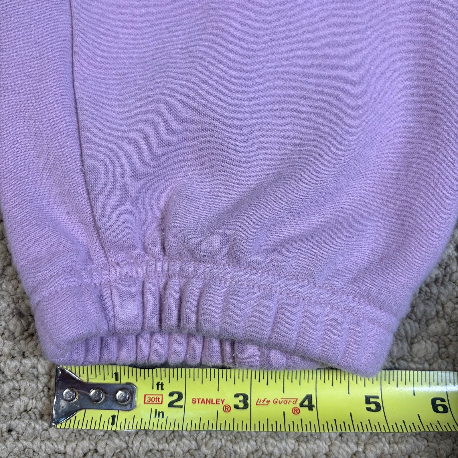 SKIMS Skims baggy pink/purple cuffed sweatpants joggers Large 30 Size 30" / US 8 / IT 44 - 4 Thumbnail