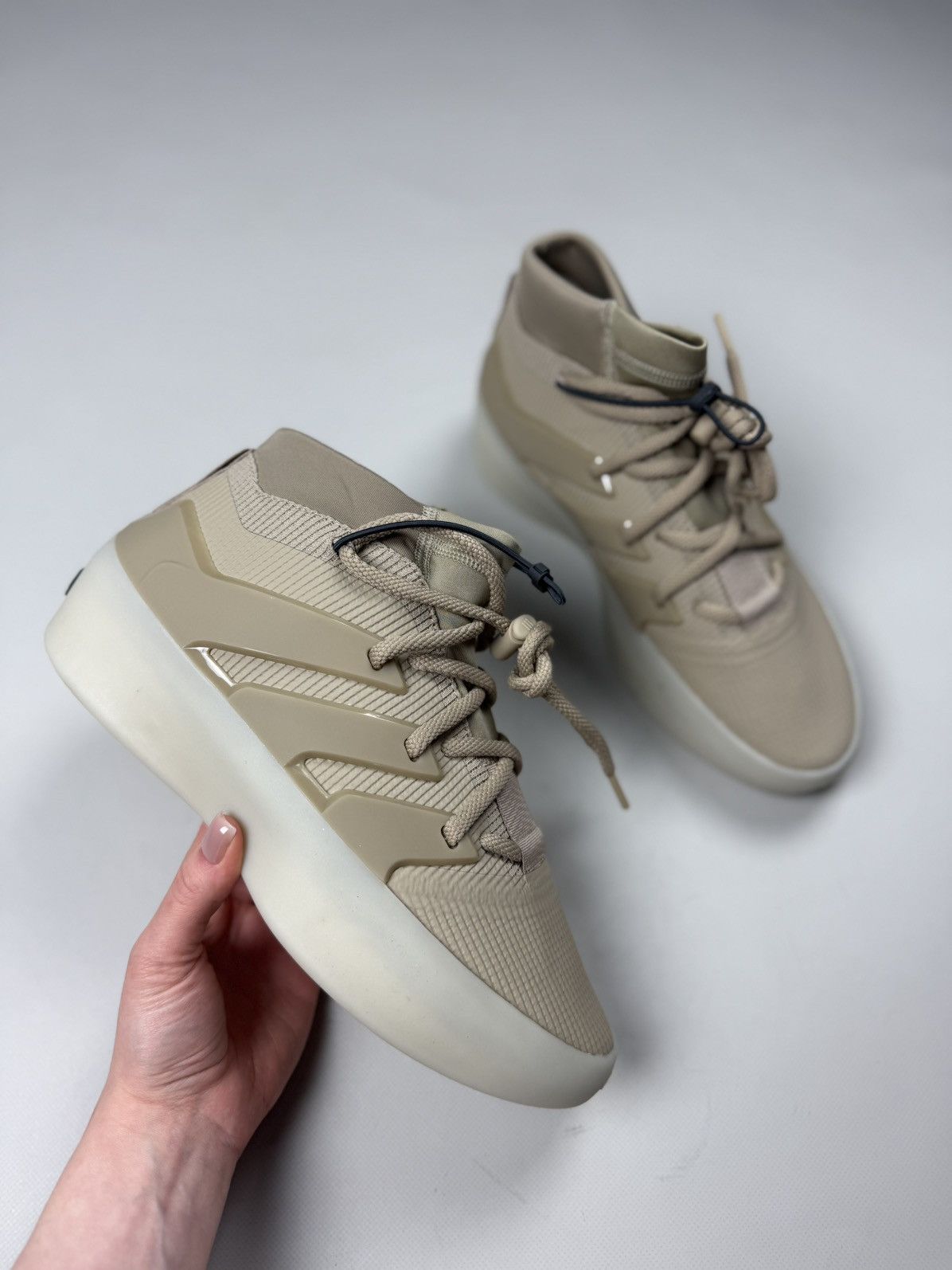 Adidas × Fear of God Fear Of God Athletic X Basketball High Top Sneakers Shoes Size US 9 / EU 42 - 7 Thumbnail