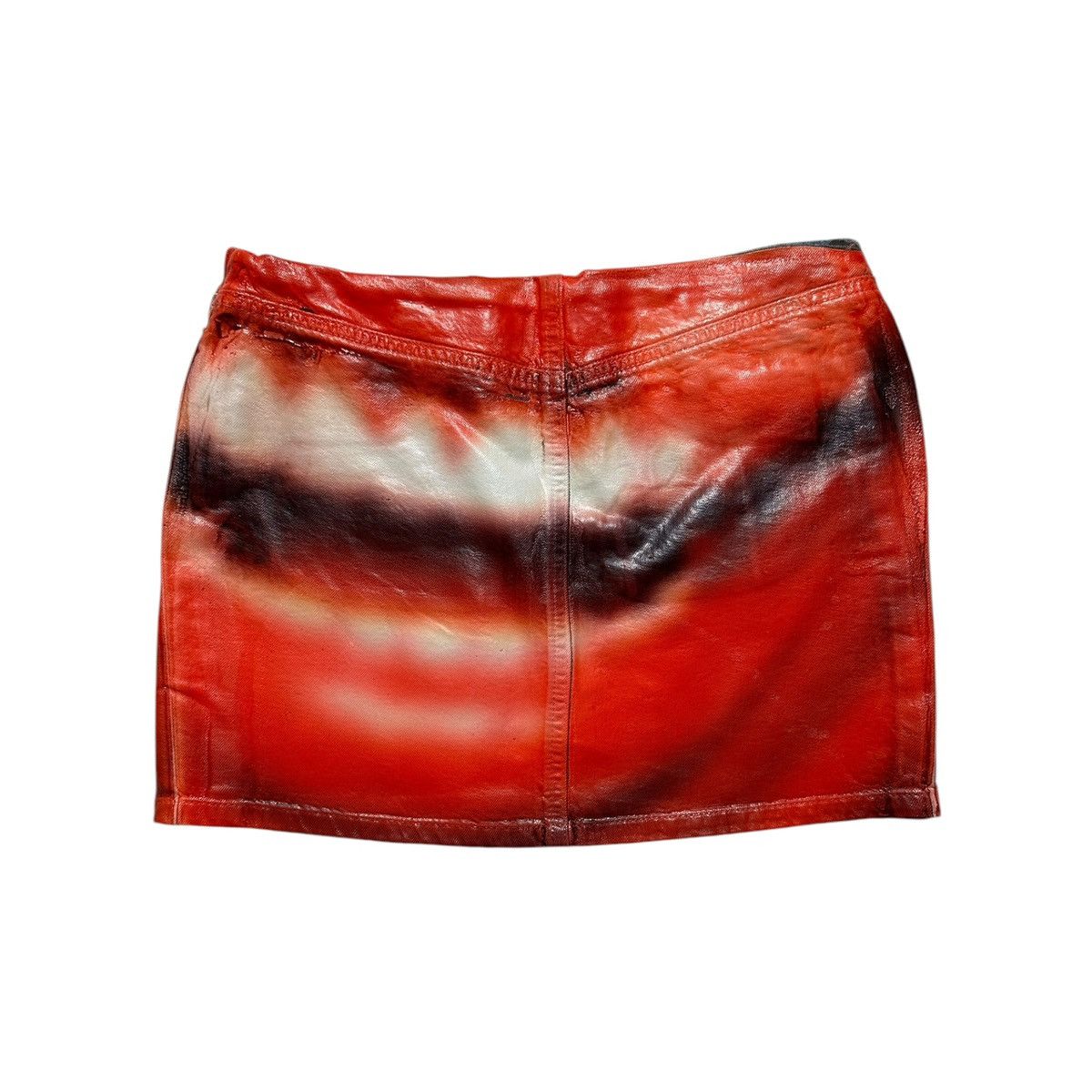 Diesel Runway de smiley mouth coated miniskirt Size 26" / US 2 / IT 38 - 5 Thumbnail
