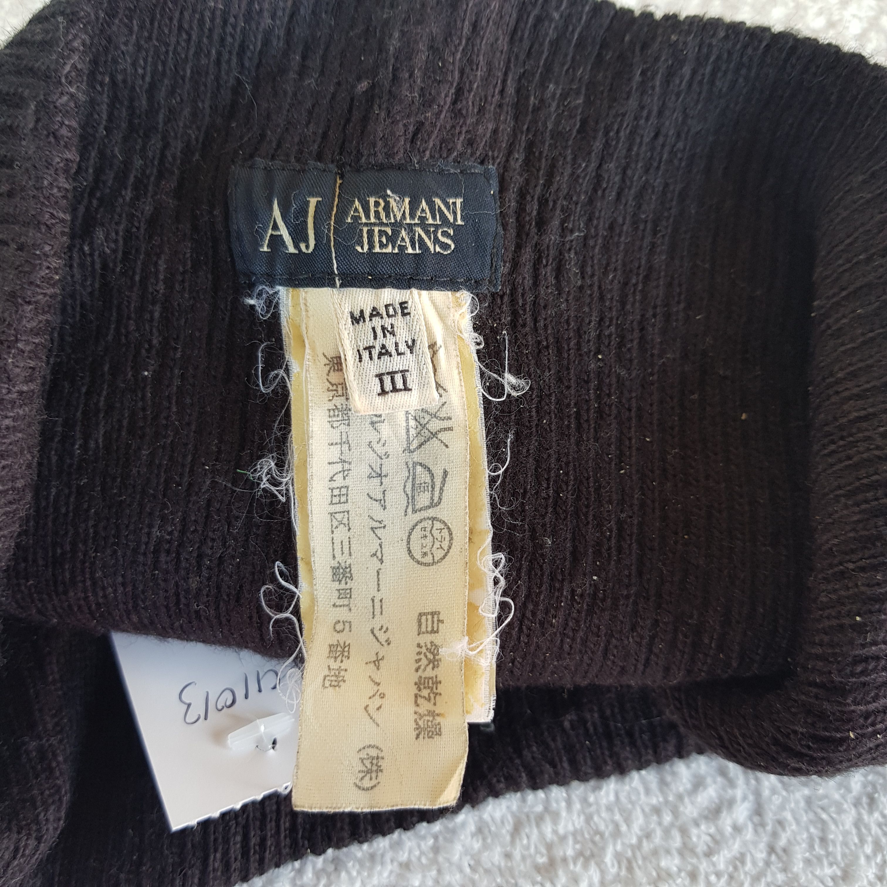 Armani Vintage Armani Jeans Beanie Snow Caps Hats. Size ONE SIZE - 7 Thumbnail