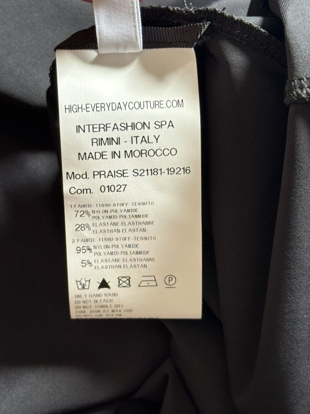 Designer High use tech I42/F38/USA6 avantarde boho relaxed dress y2k Size M / US 6-8 / IT 42-44 - 6 Thumbnail