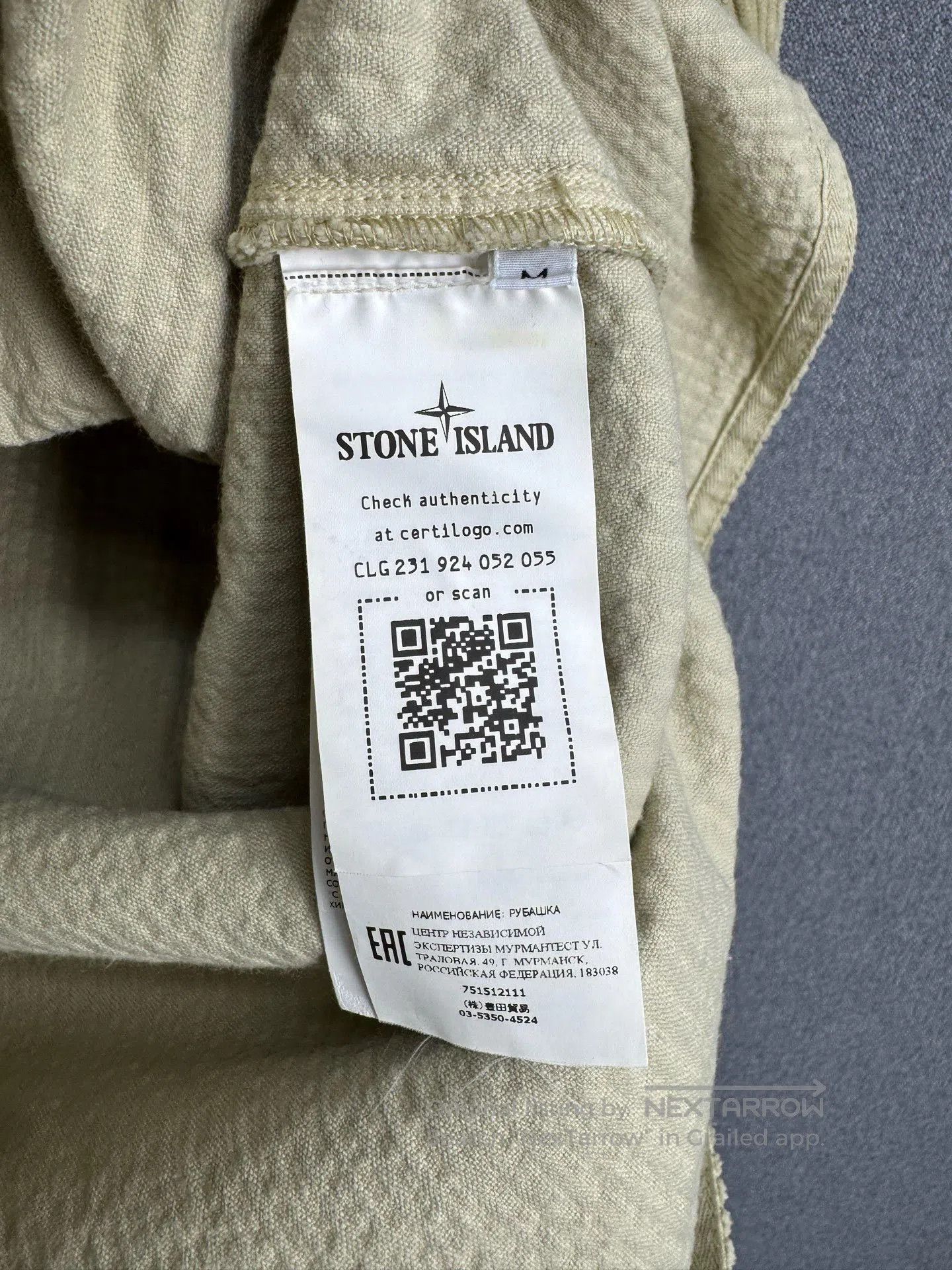 Stone Island Stone Island Corduroy Sleeve Badge Shirt. Size US M / EU 48-50 / 2 - 5 Thumbnail
