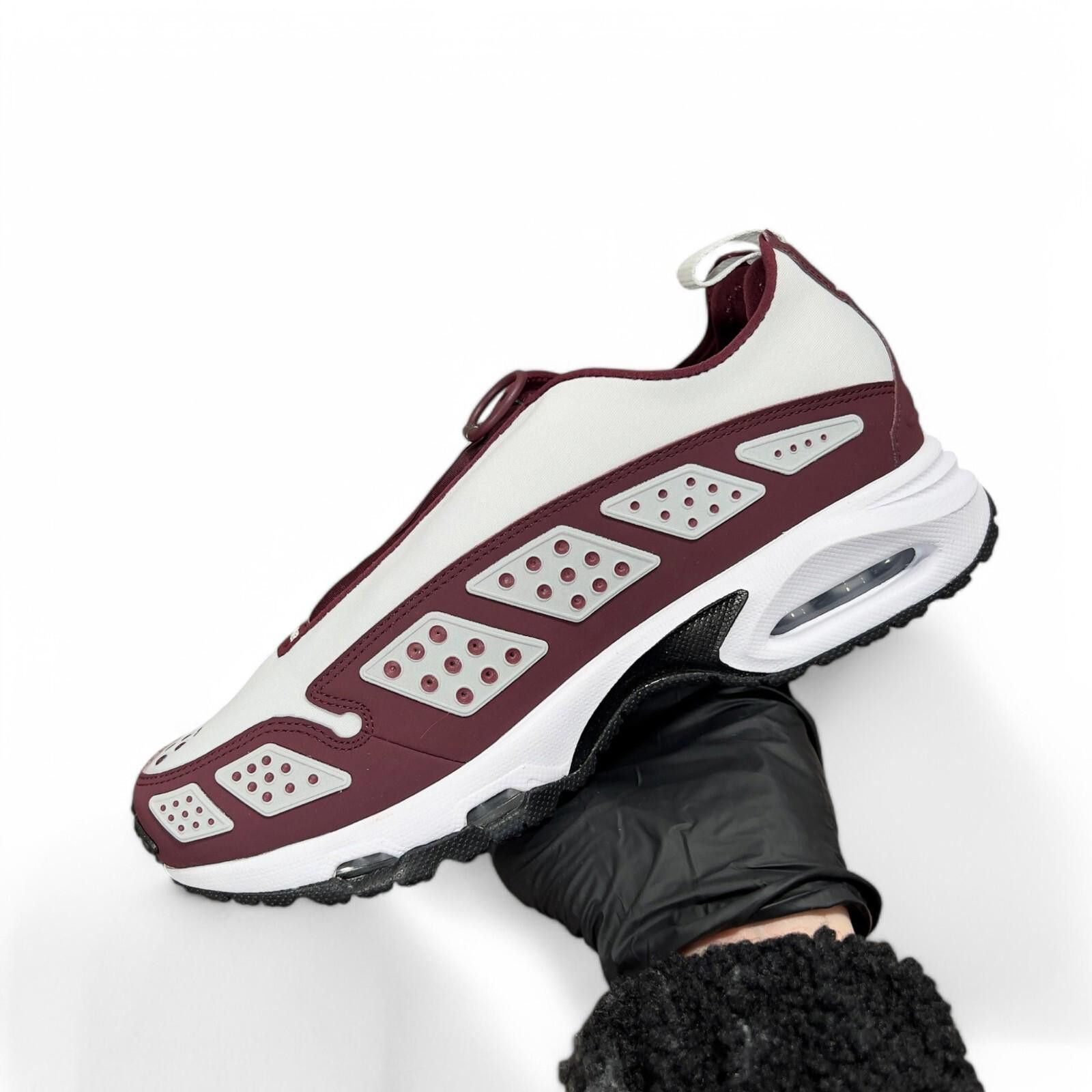 Nike 💥 Nike Air Max SNDR UK 5.5 Photon Dust Night Maroon Zip-Up Size US 8 / IT 38 - 4 Thumbnail