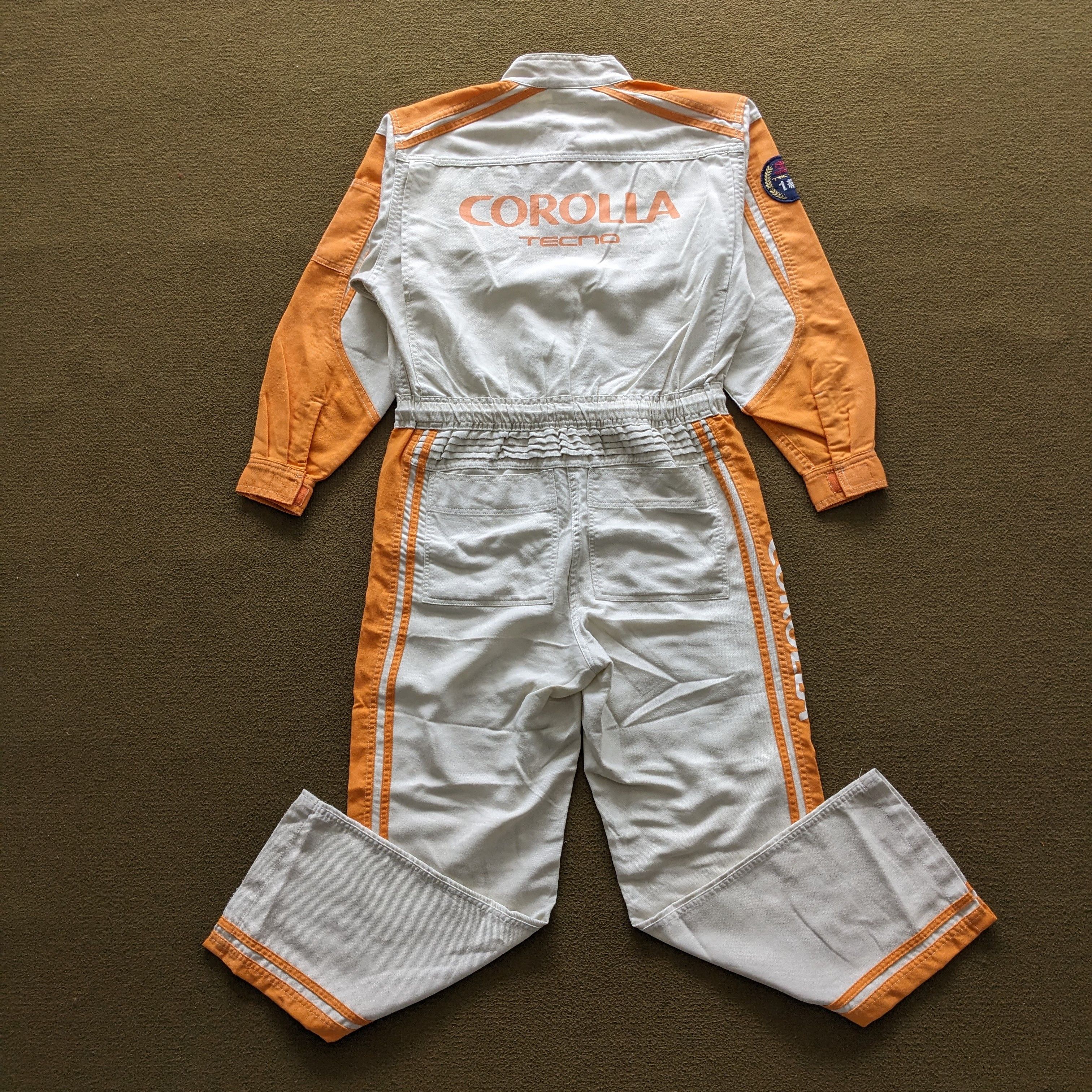 Vintage Vintage TOYOTA COROLLA Tecno Coverall Workwear Jacket Size US M / EU 48-50 / 2 - 1 Thumbnail