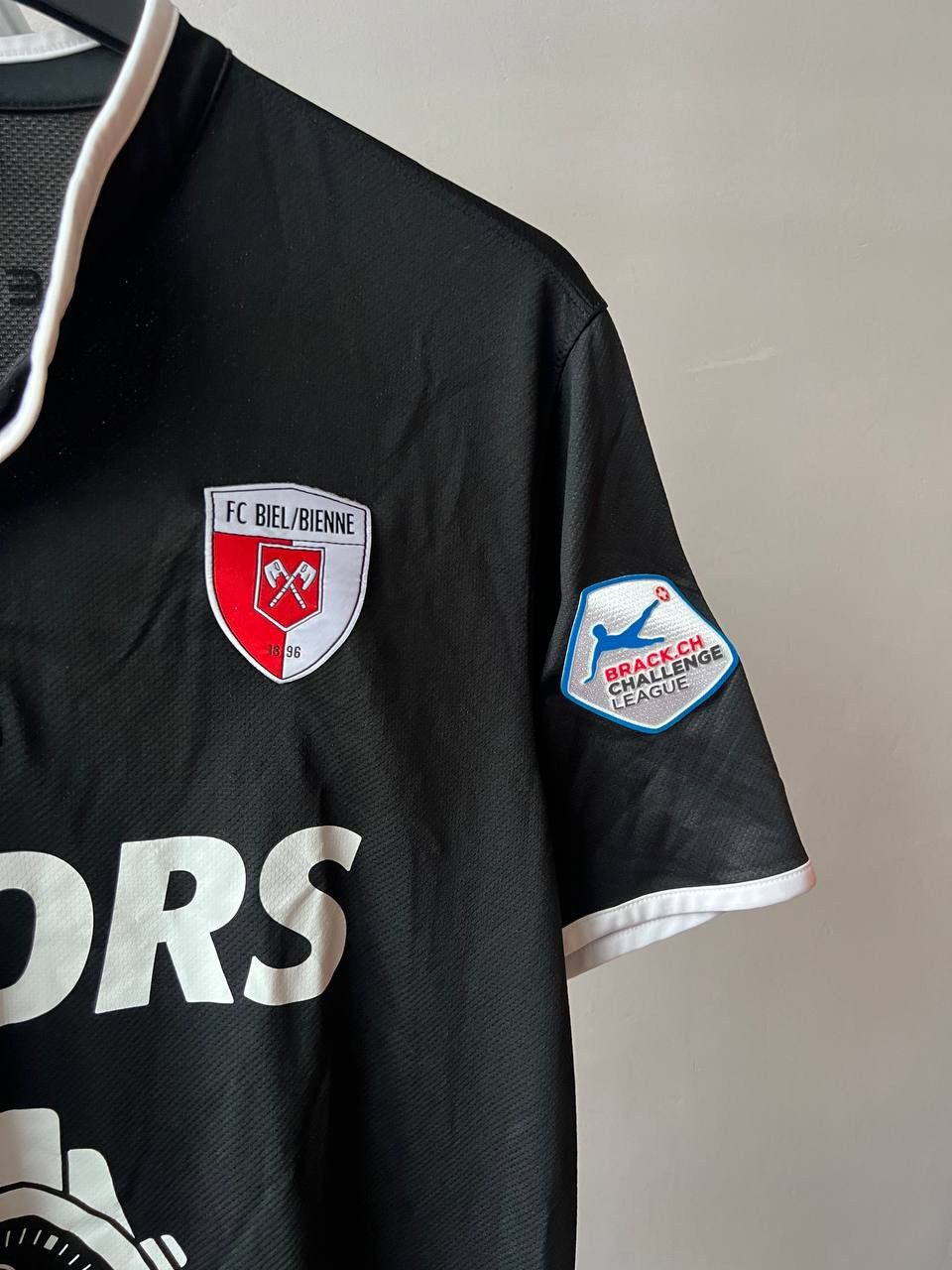 Nike 2012/13 FC BIEL/BIENNA #12 COBRAZ MATCH WORN SOCCER JERSEY L Size US L / EU 52-54 / 3 - 6 Thumbnail