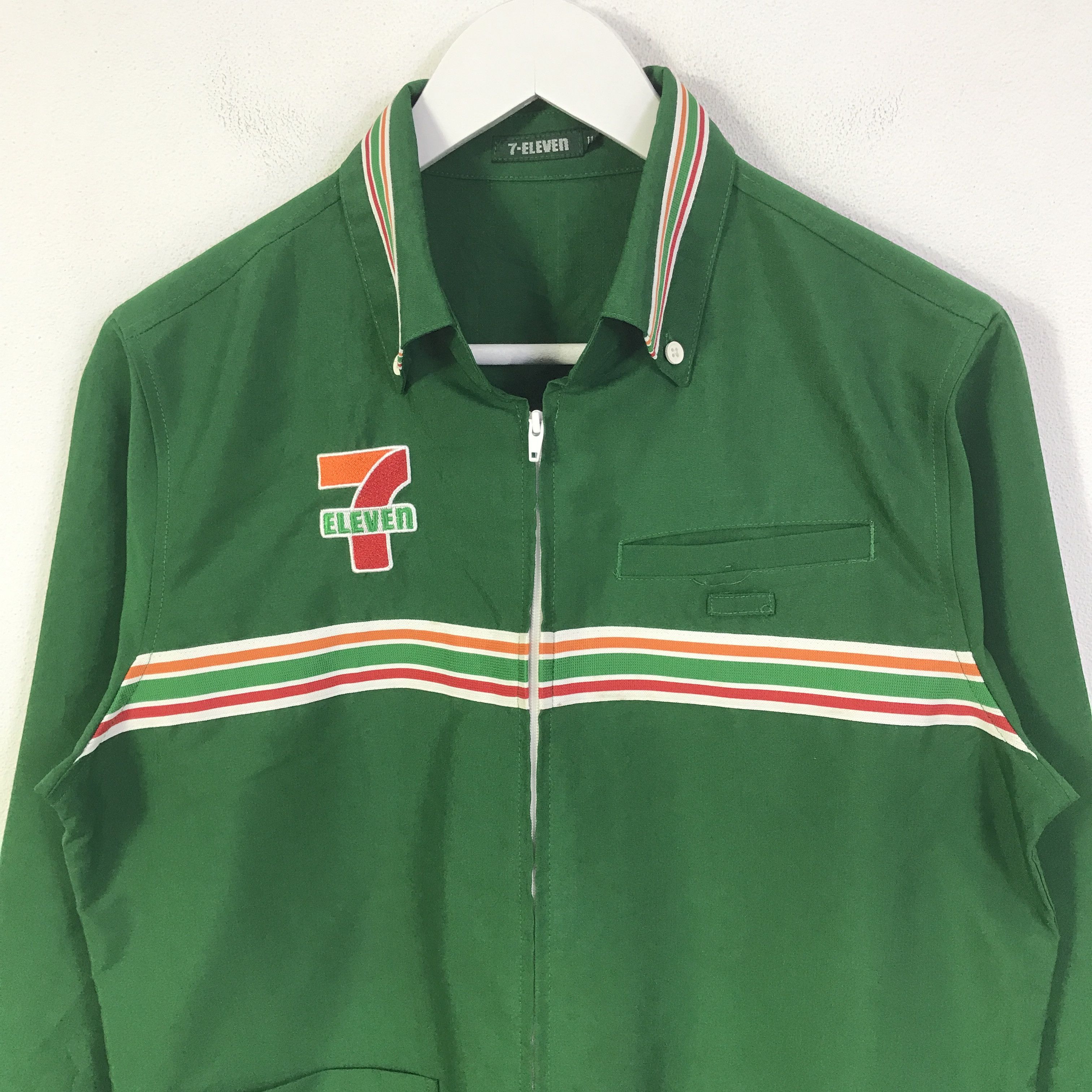 Japanese Brand 7-eleven staff Shirt jacket K124B18 Size US M / EU 48-50 / 2 - 4 Thumbnail