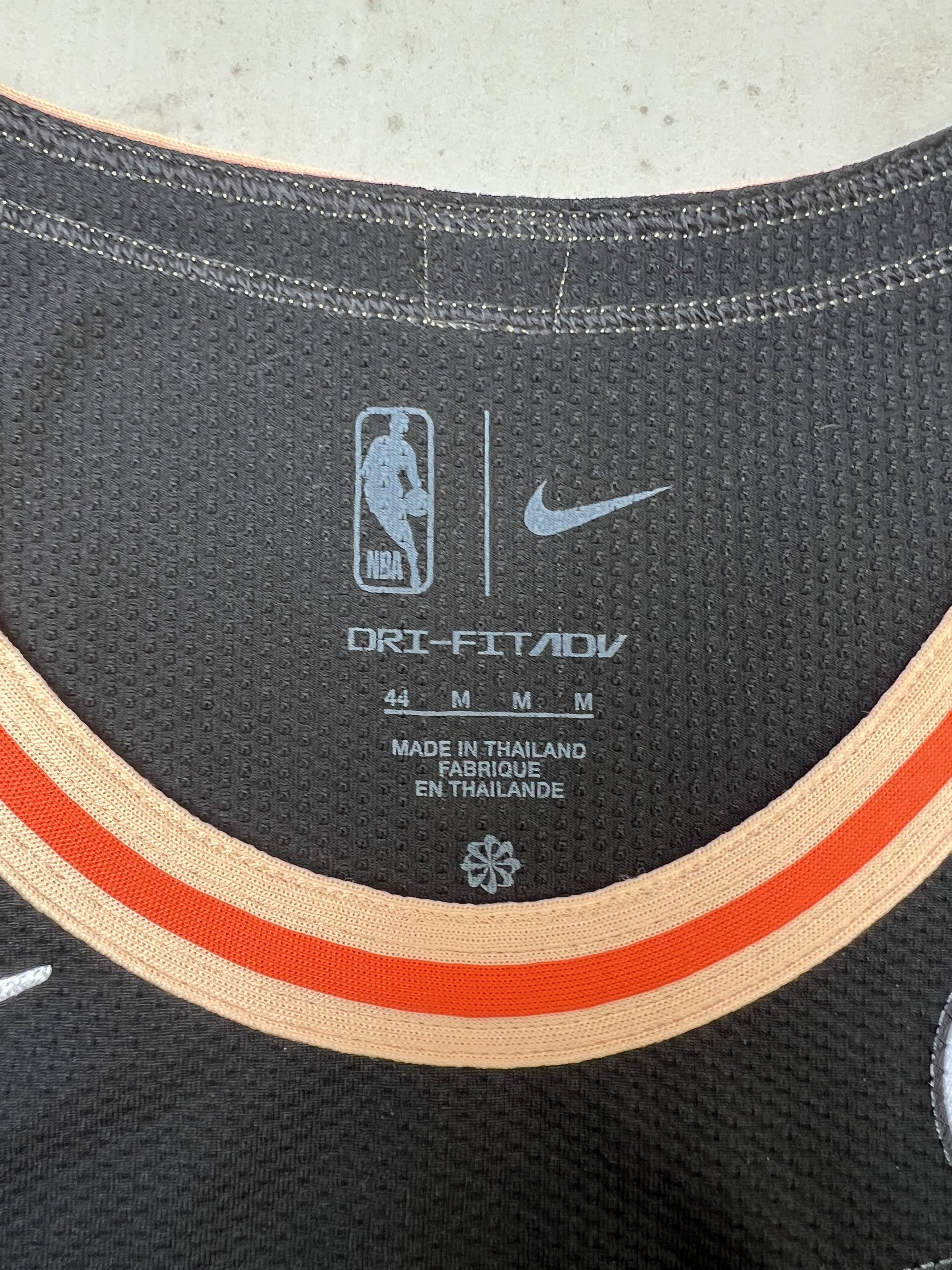 NBA × Nike De'Andre Hunter Atlanta Hawks Nike NBA City Authentic Jersey Size US M / EU 48-50 / 2 - 3 Thumbnail