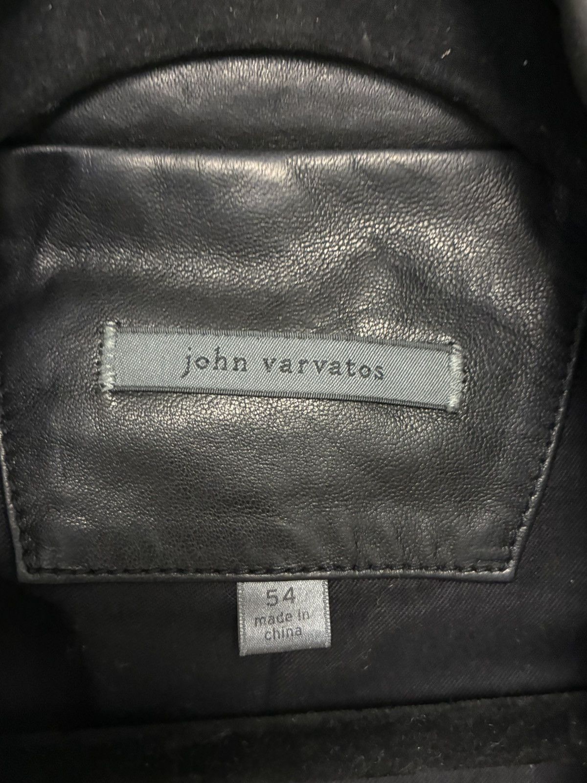 John Varvatos Leather trench coat EU 54 US 44 Size US L / EU 52-54 / 3 - 5 Thumbnail