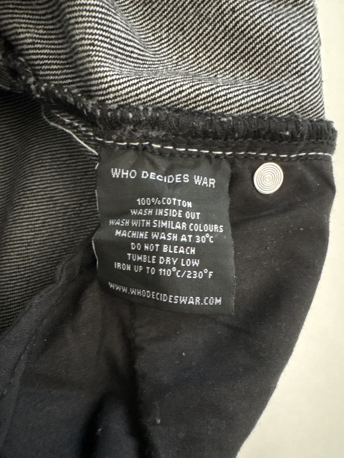 Who Decides War Ultra Flare Denim Size US 36 / EU 52 - 7 Thumbnail